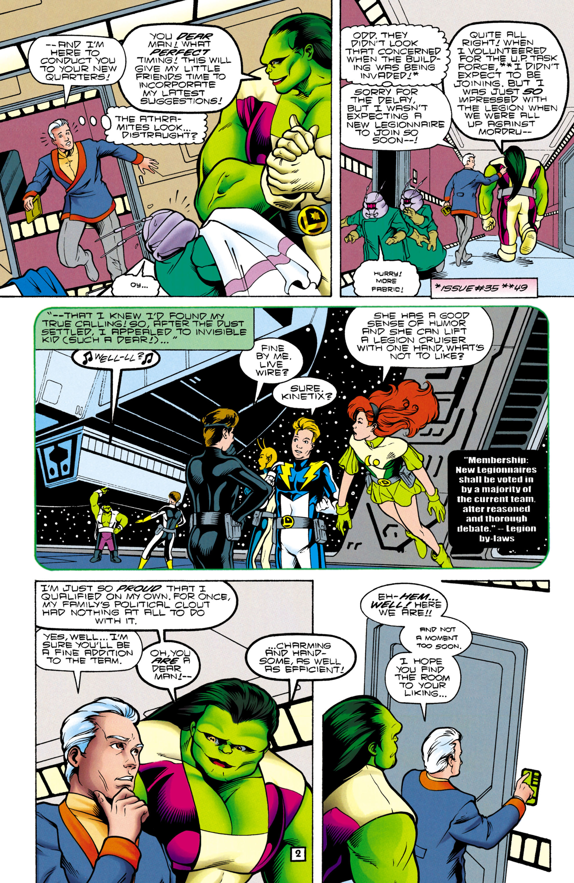 Read online Legionnaires comic -  Issue #53 - 3