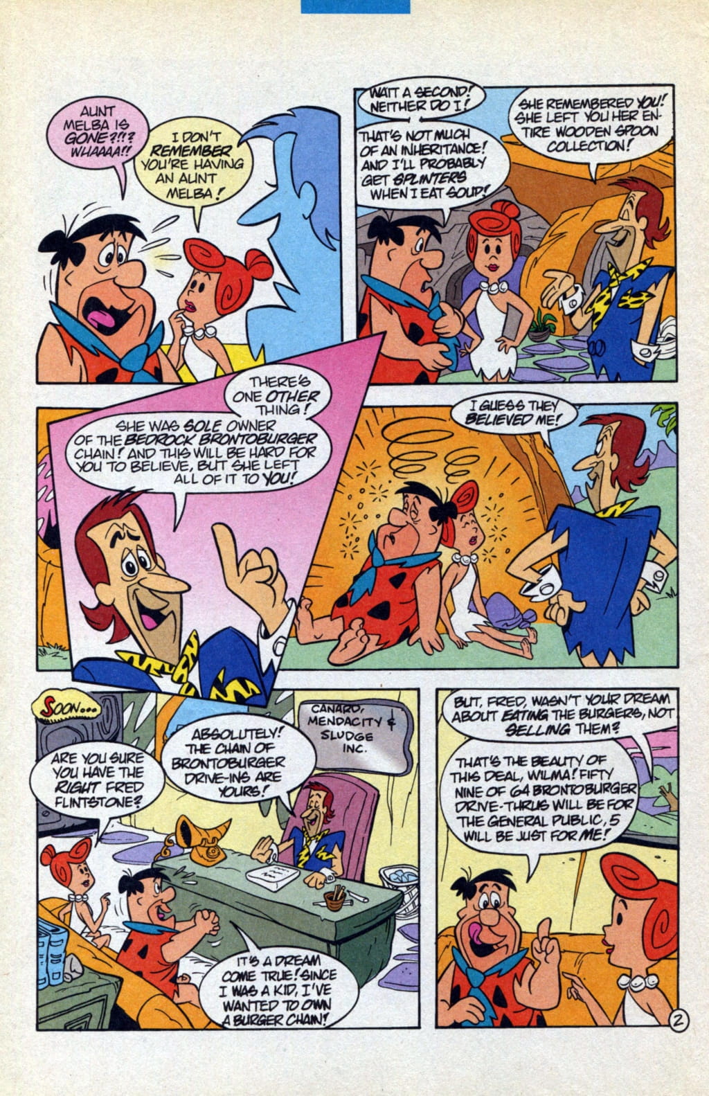 Read online The Flintstones (1995) comic -  Issue #21 - 4