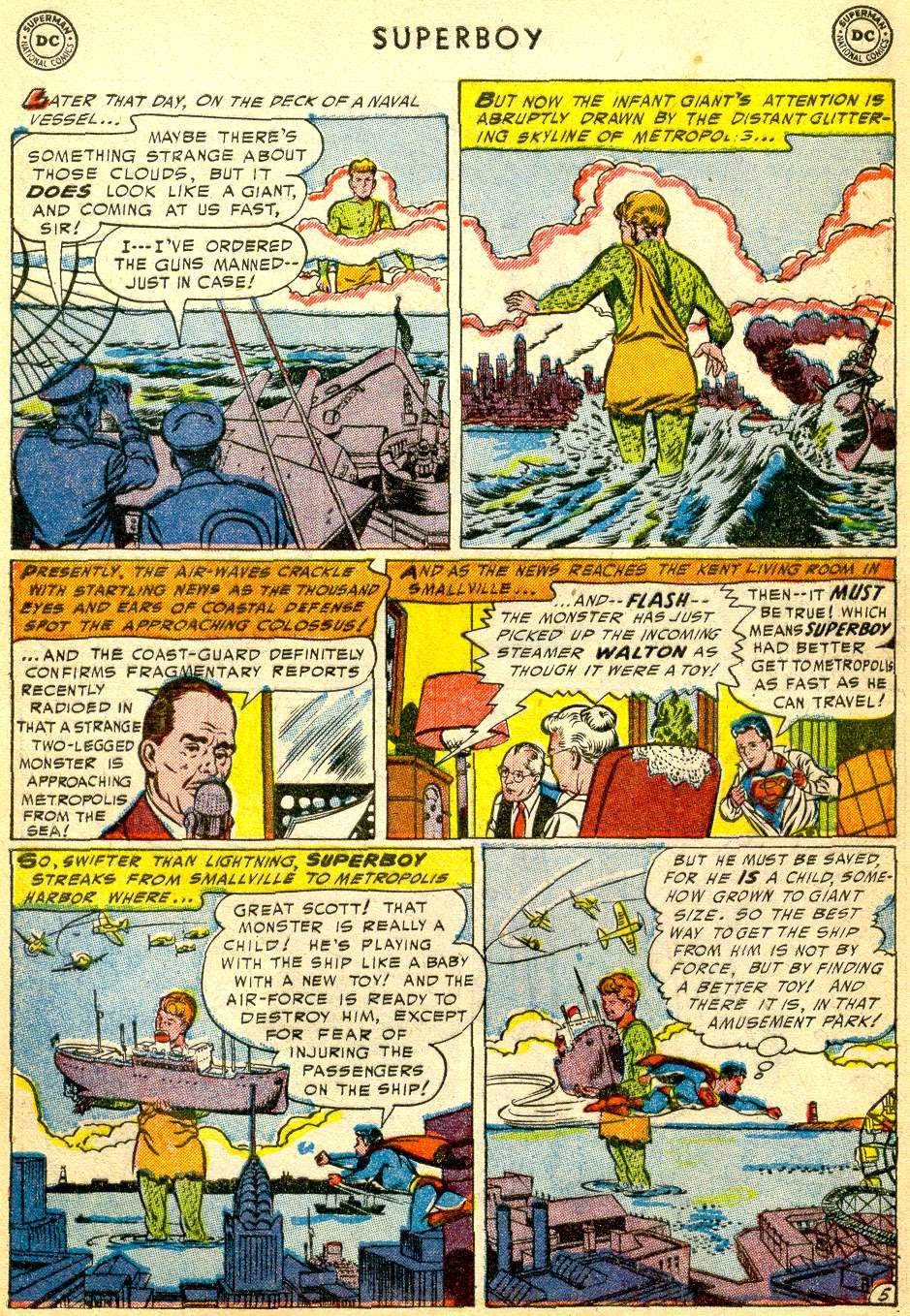 Read online Superboy (1949) comic -  Issue #30 - 6