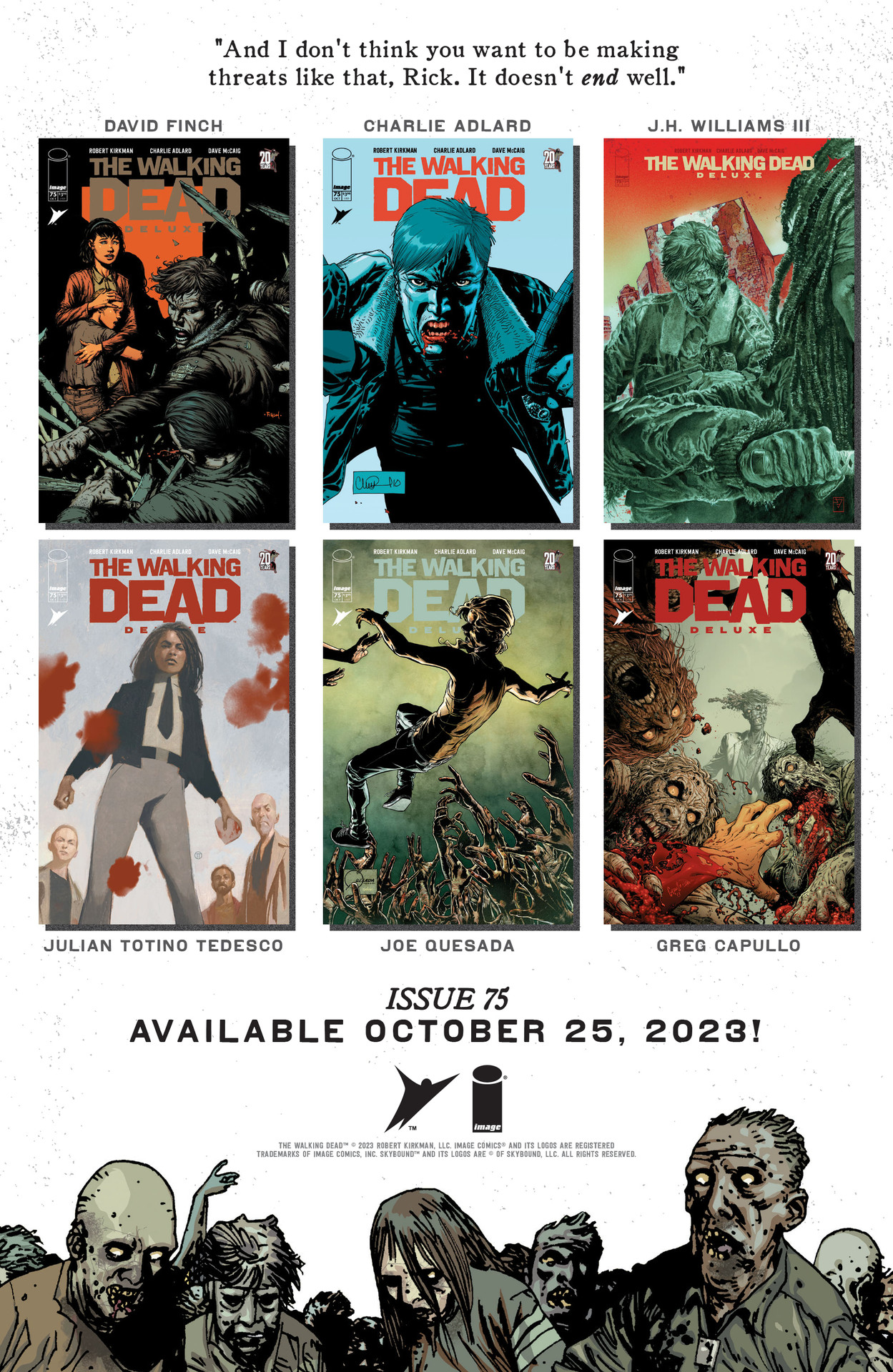 Read online The Walking Dead Deluxe comic -  Issue #74 - 32
