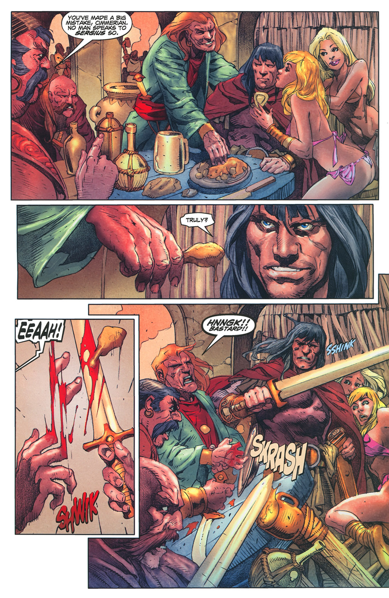 Read online Conan The Cimmerian comic -  Issue #10 - 9