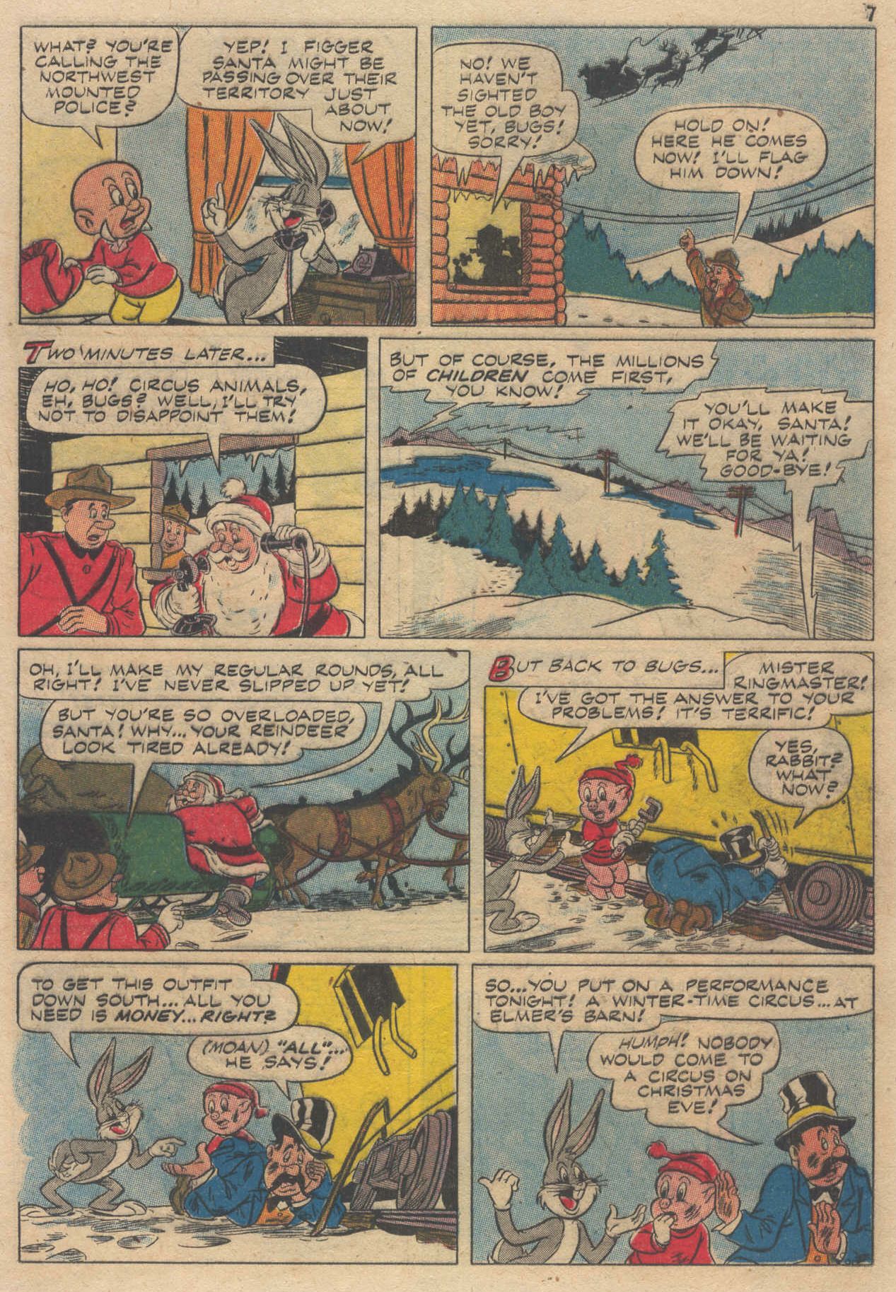 Read online Bugs Bunny's Christmas Funnies comic -  Issue # TPB 3 - 9