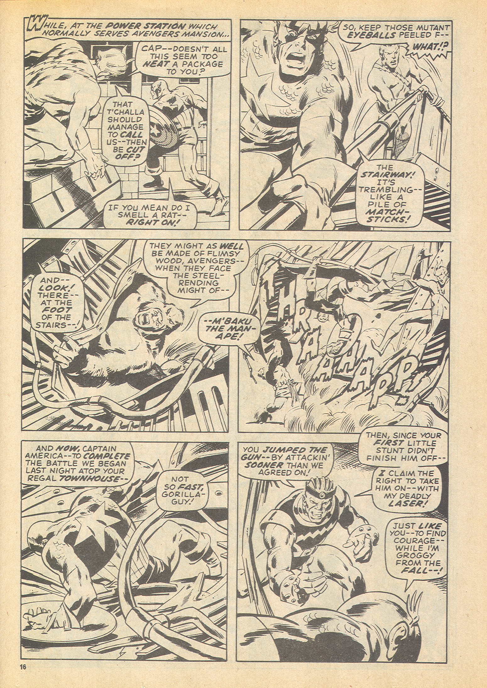 Read online The Avengers (1973) comic -  Issue #123 - 16