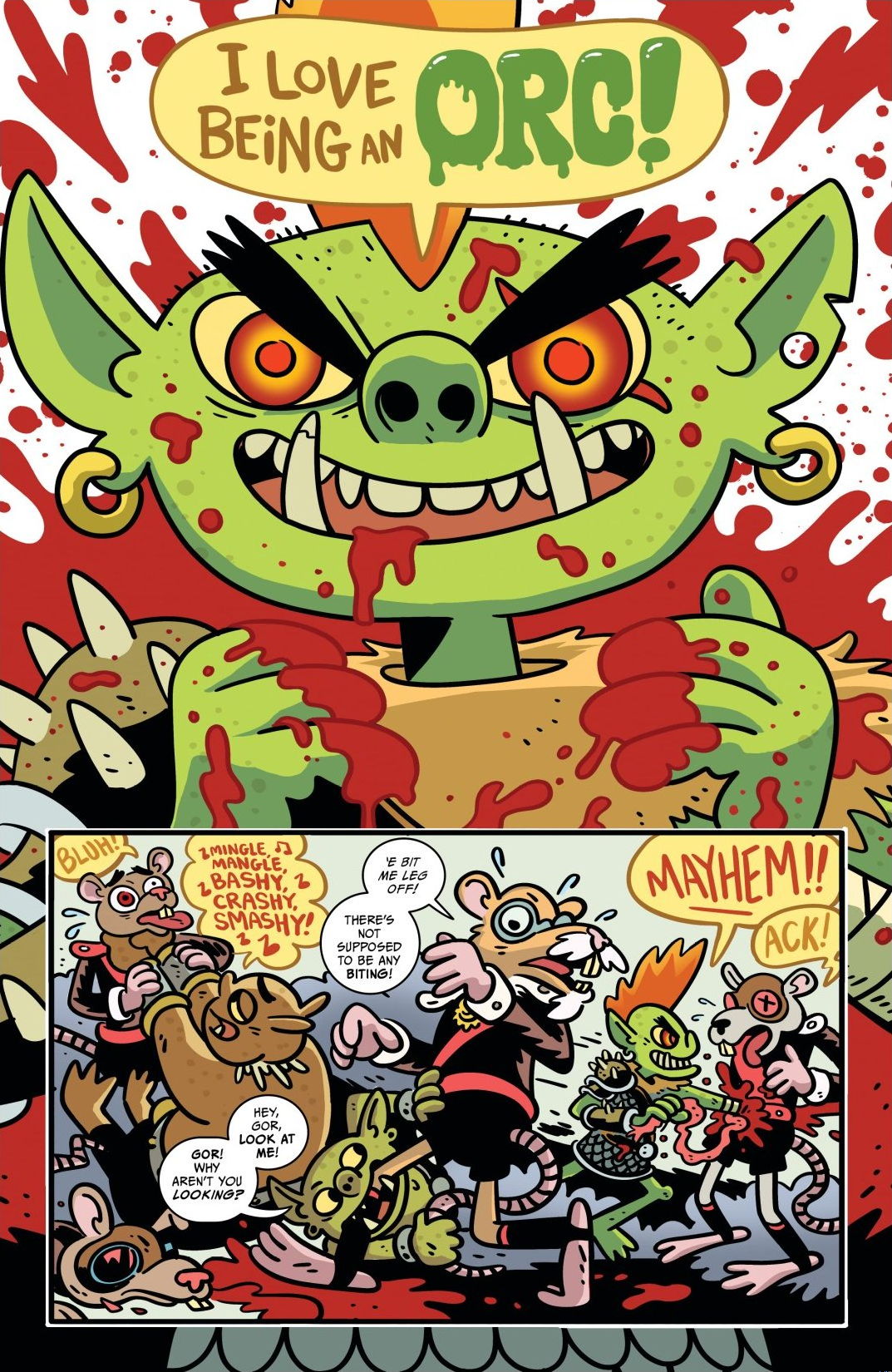 Read online Orcs in Space comic -  Issue # TPB - 78