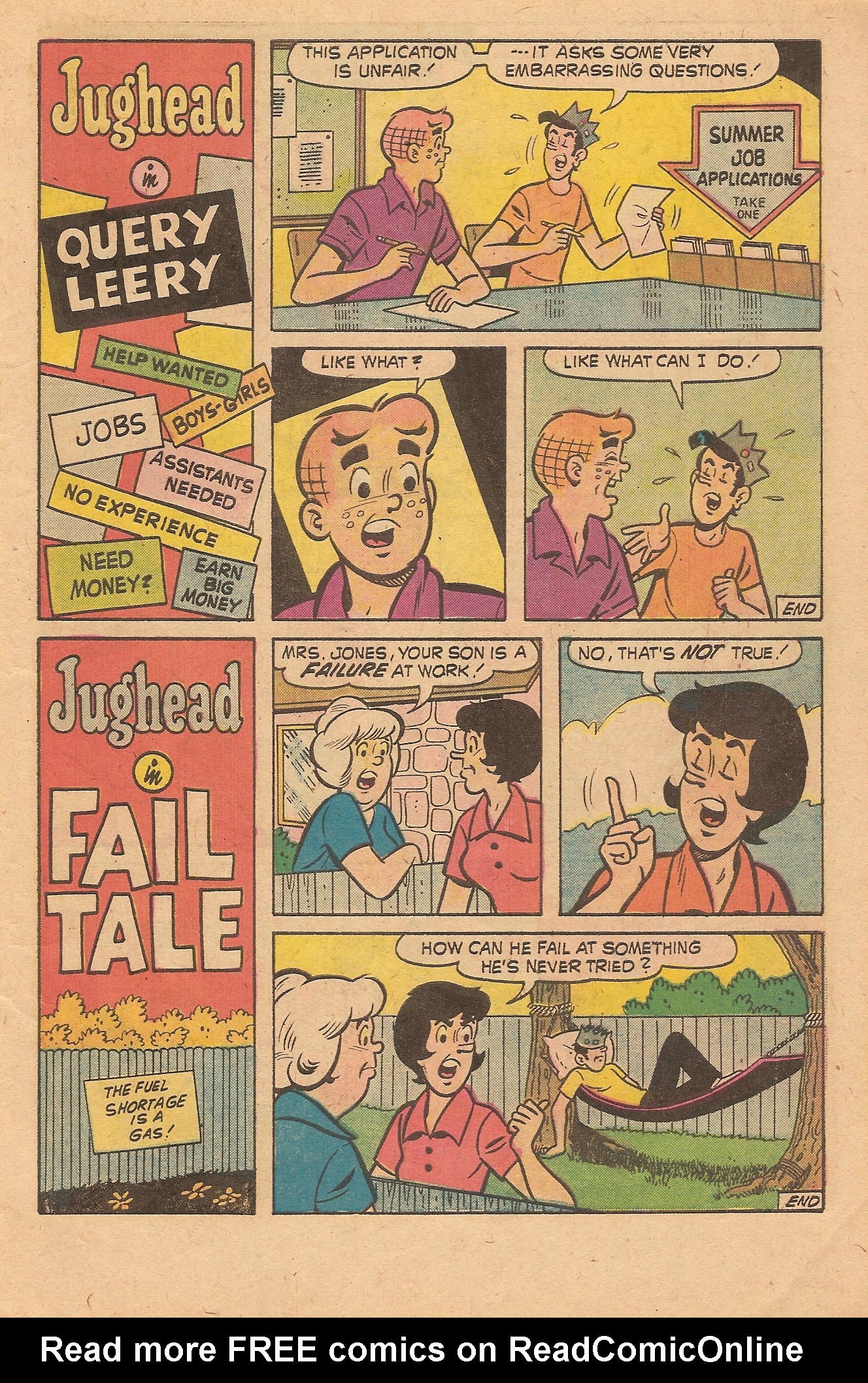 Read online Jughead's Jokes comic -  Issue #39 - 7