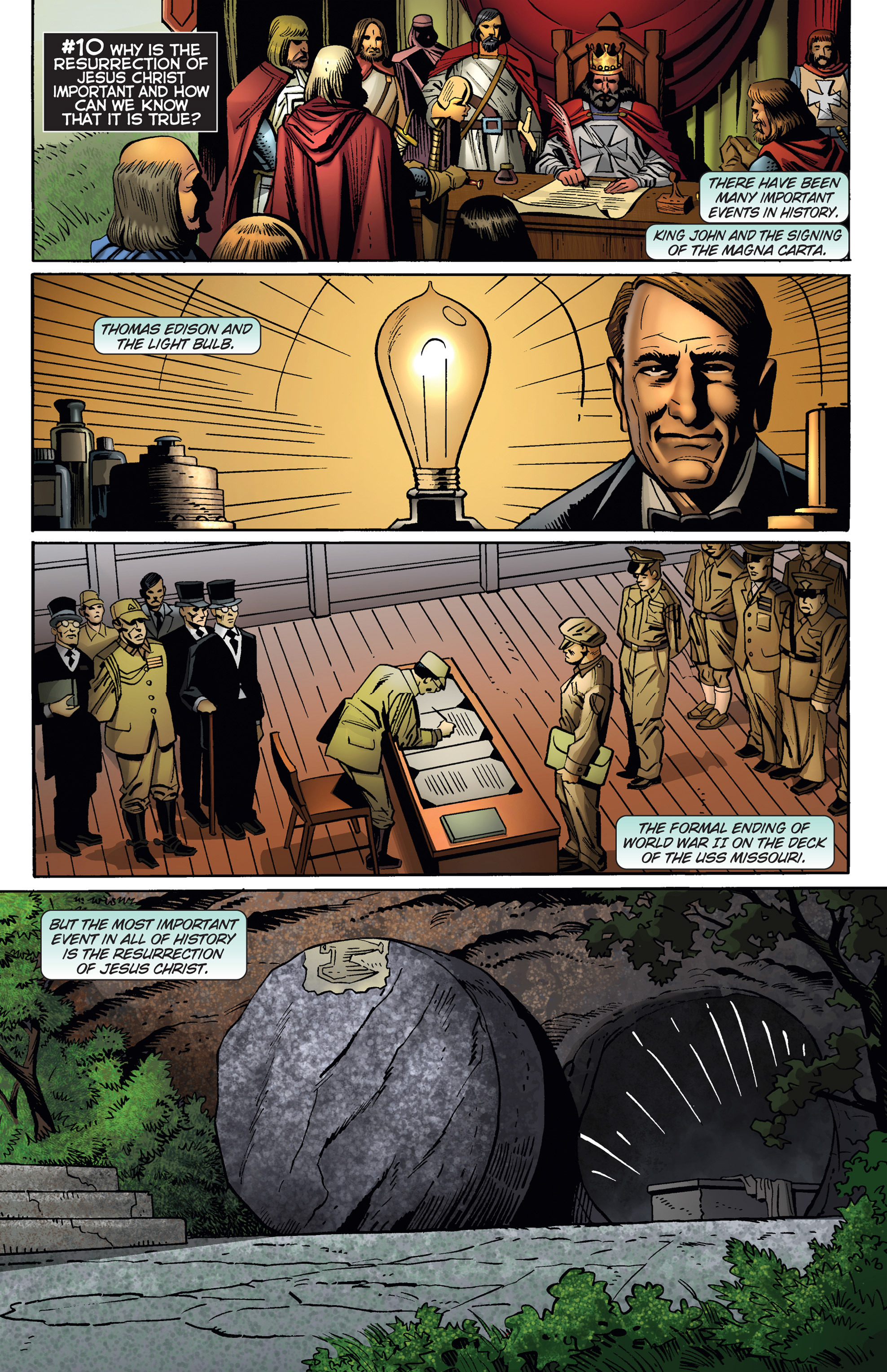 Read online 101 Questions About the Bible and Christianity comic -  Issue #3 - 3