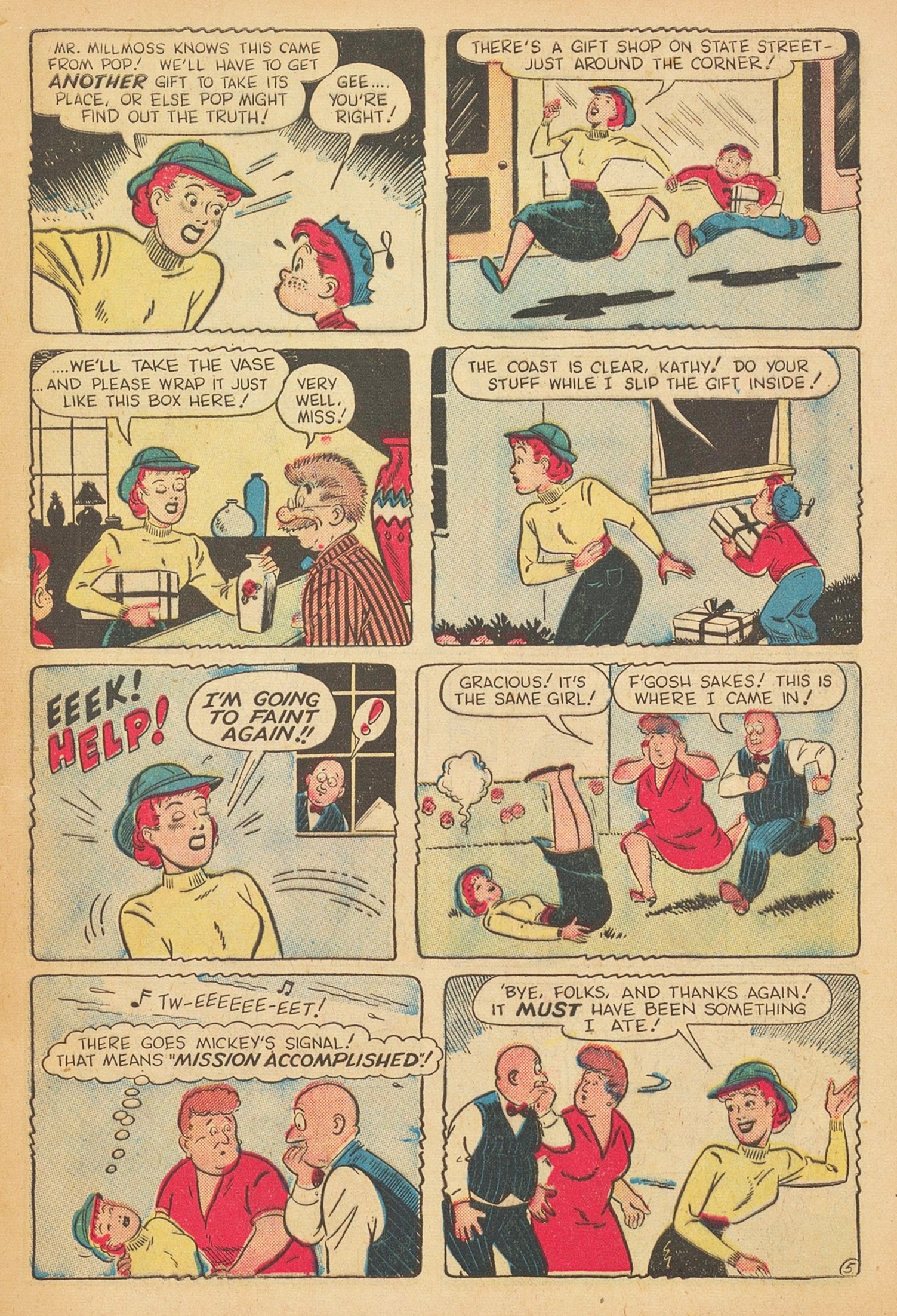 Read online Kathy (1949) comic -  Issue #2 - 7