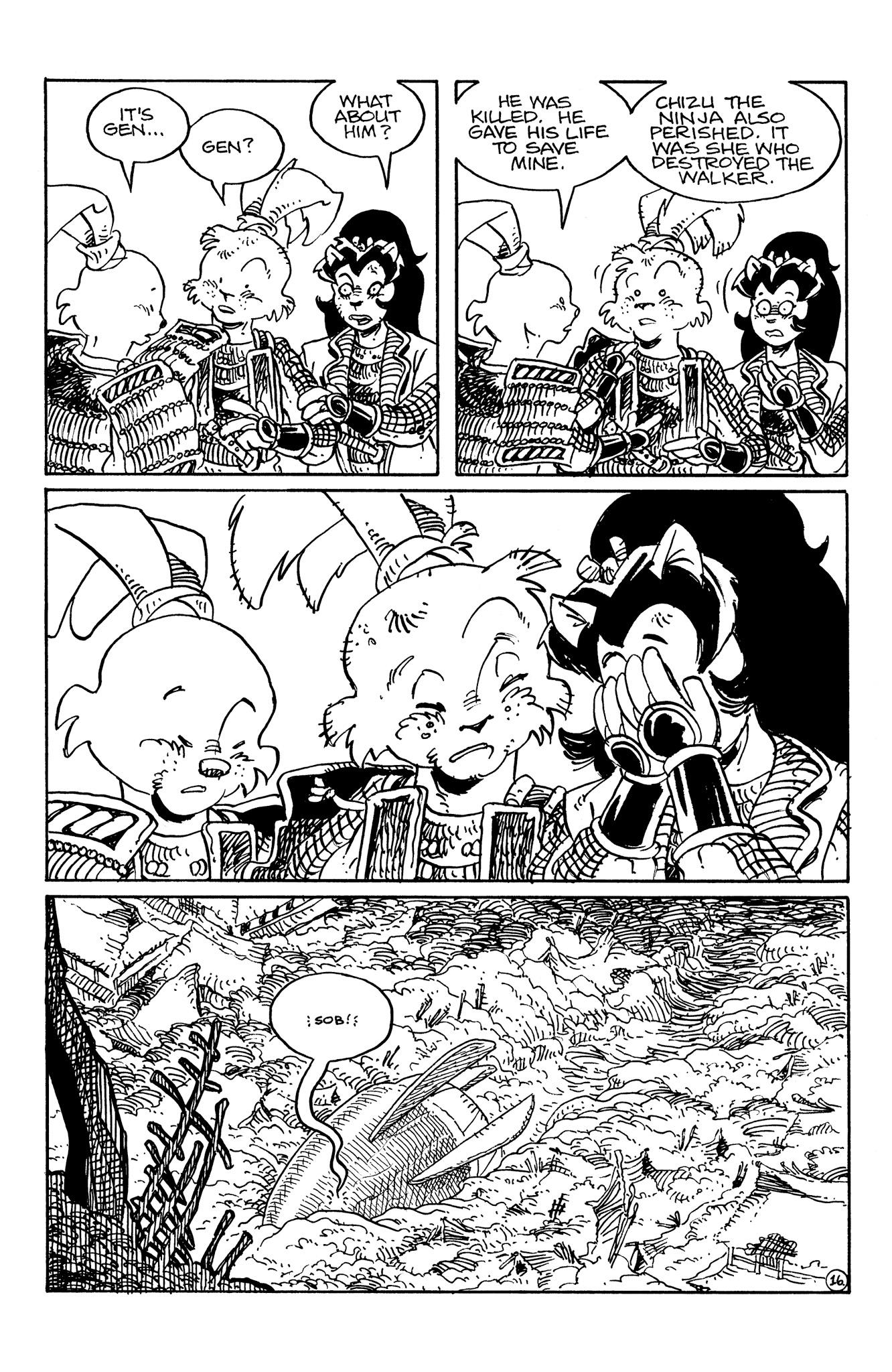 Read online Usagi Yojimbo: Senso comic -  Issue #4 - 18