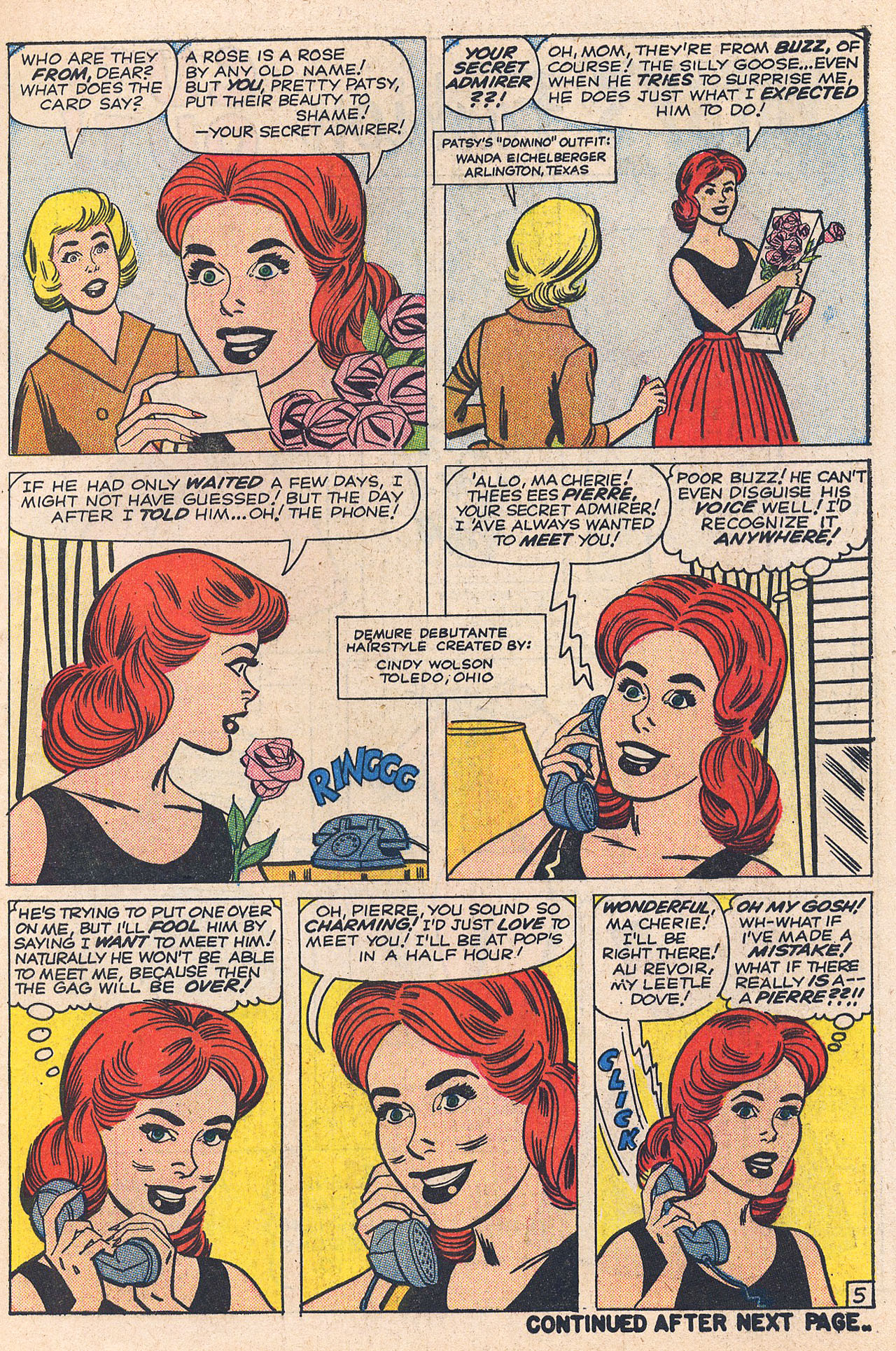 Read online Patsy Walker comic -  Issue #106 - 7