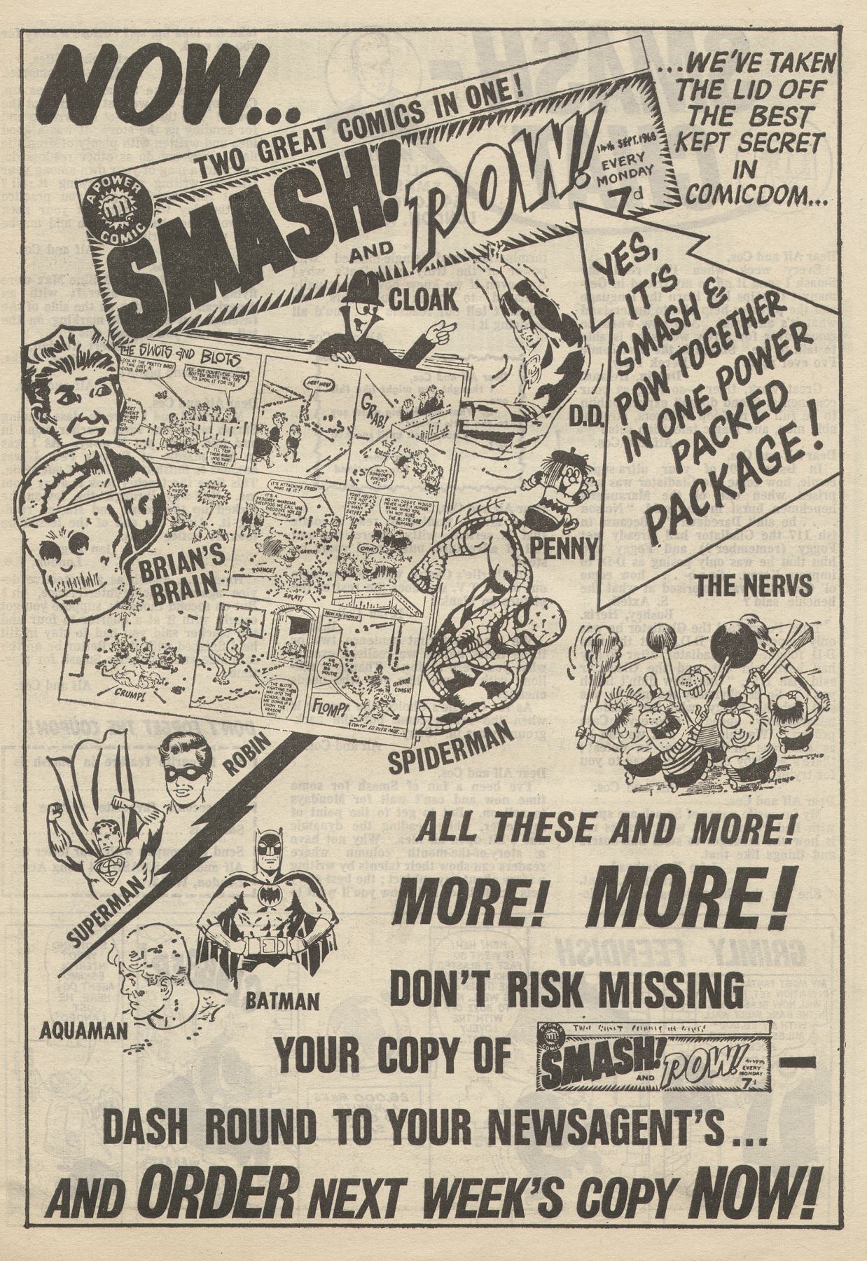 Read online Smash! (1966) comic -  Issue #136 - 9