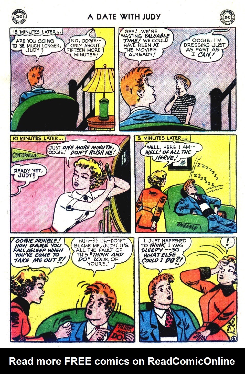 Read online A Date with Judy comic -  Issue #48 - 24