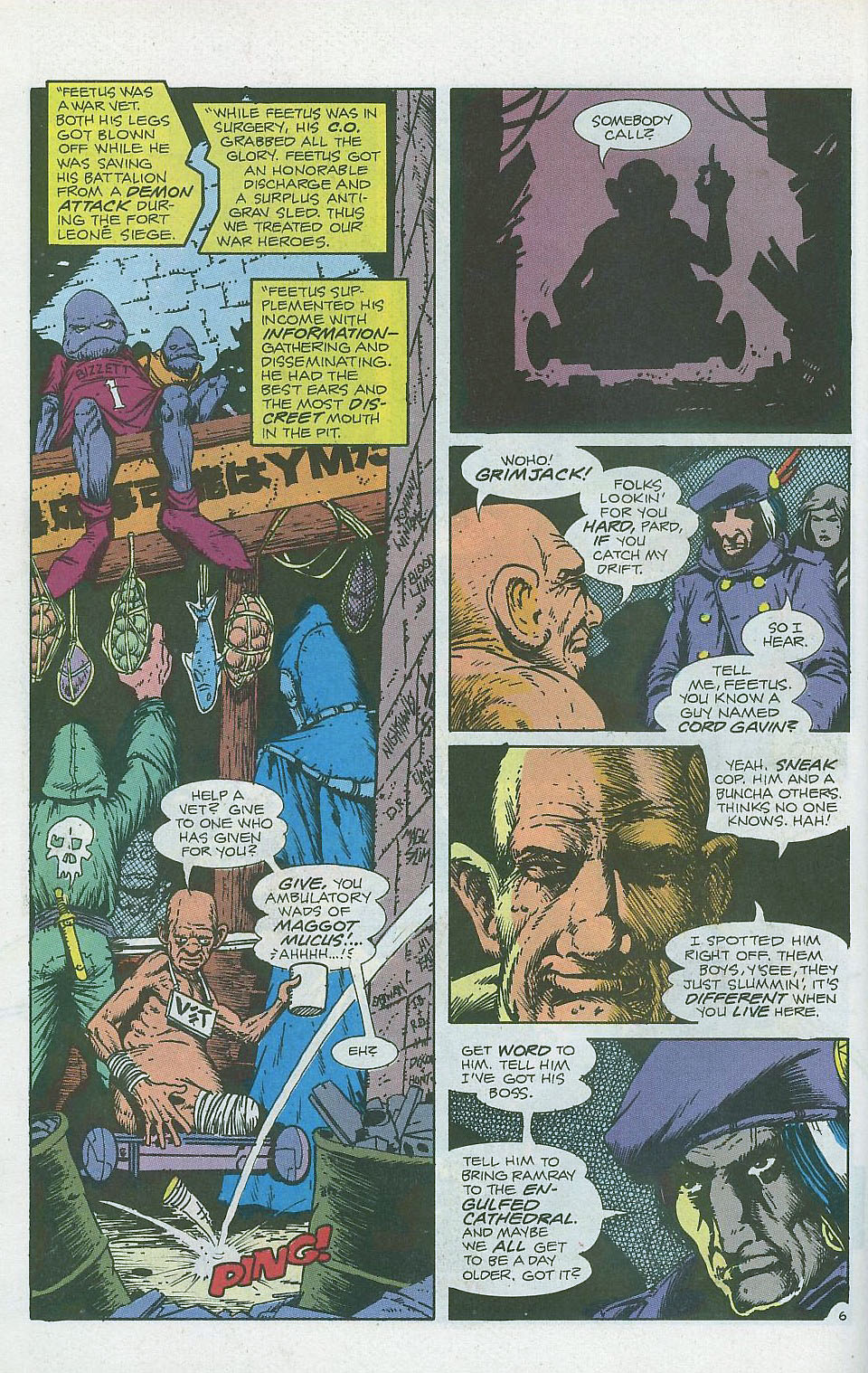 Read online Grimjack comic -  Issue #7 - 7