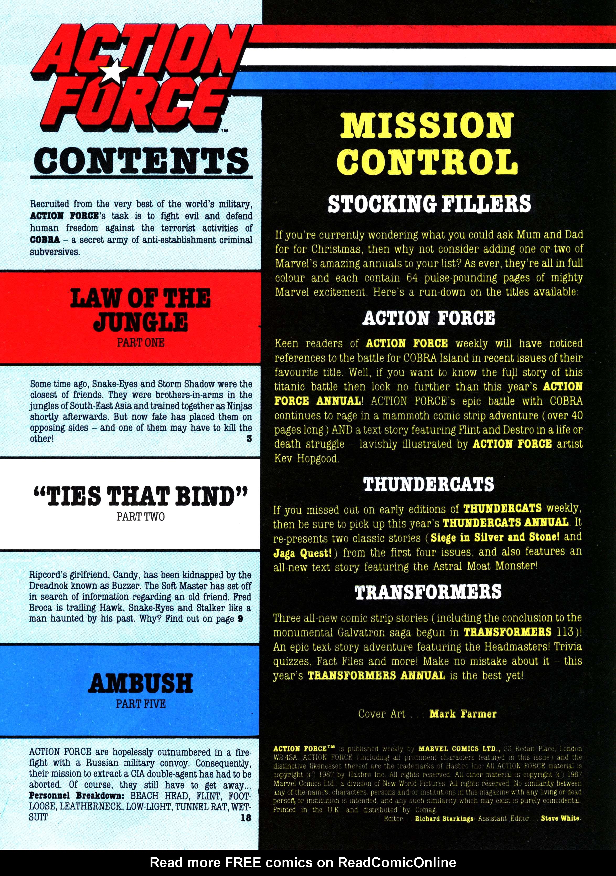 Read online Action Force comic -  Issue #40 - 2