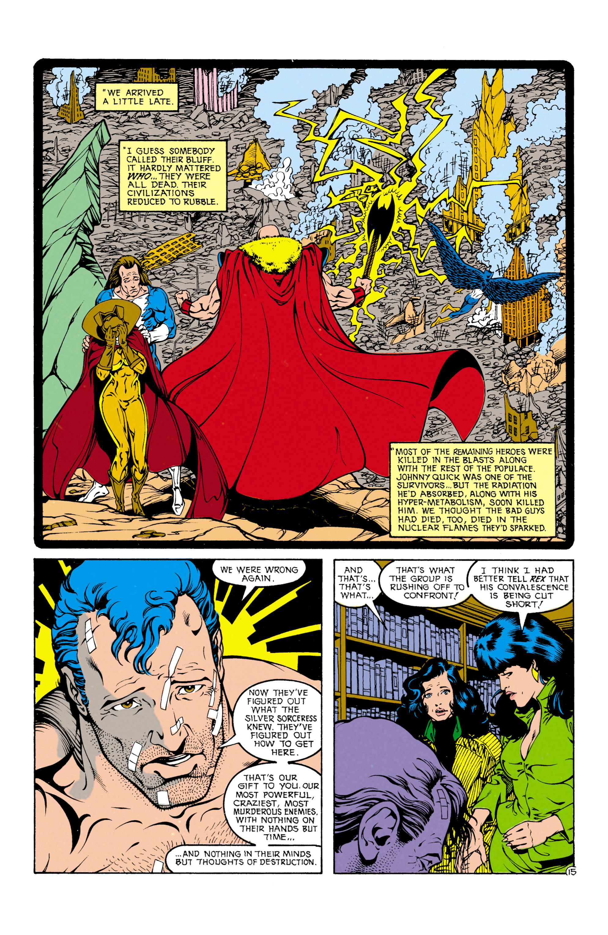 Read online Justice League Europe comic -  Issue #16 - 16