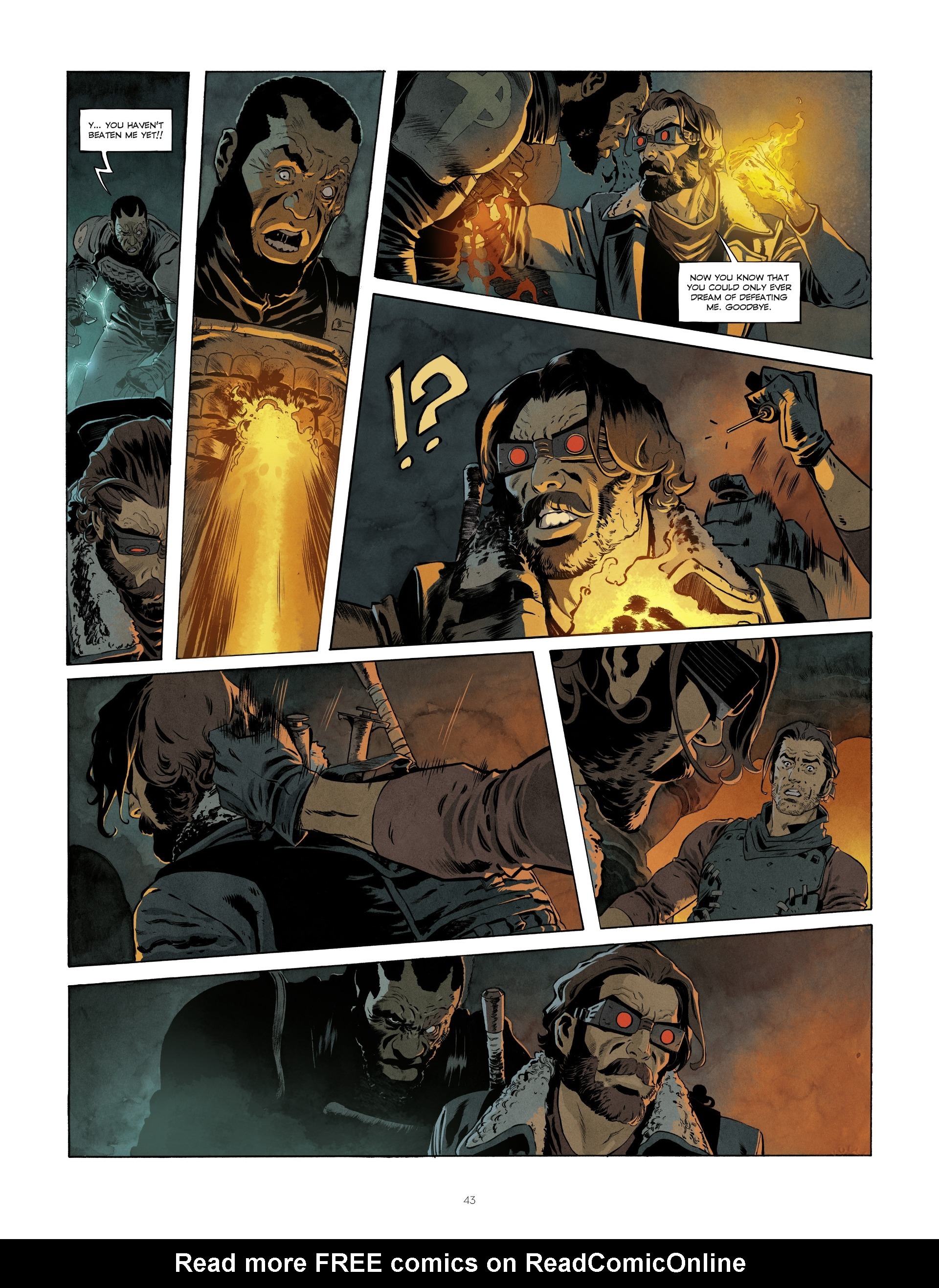 Read online The Transporter comic -  Issue #4 - 42