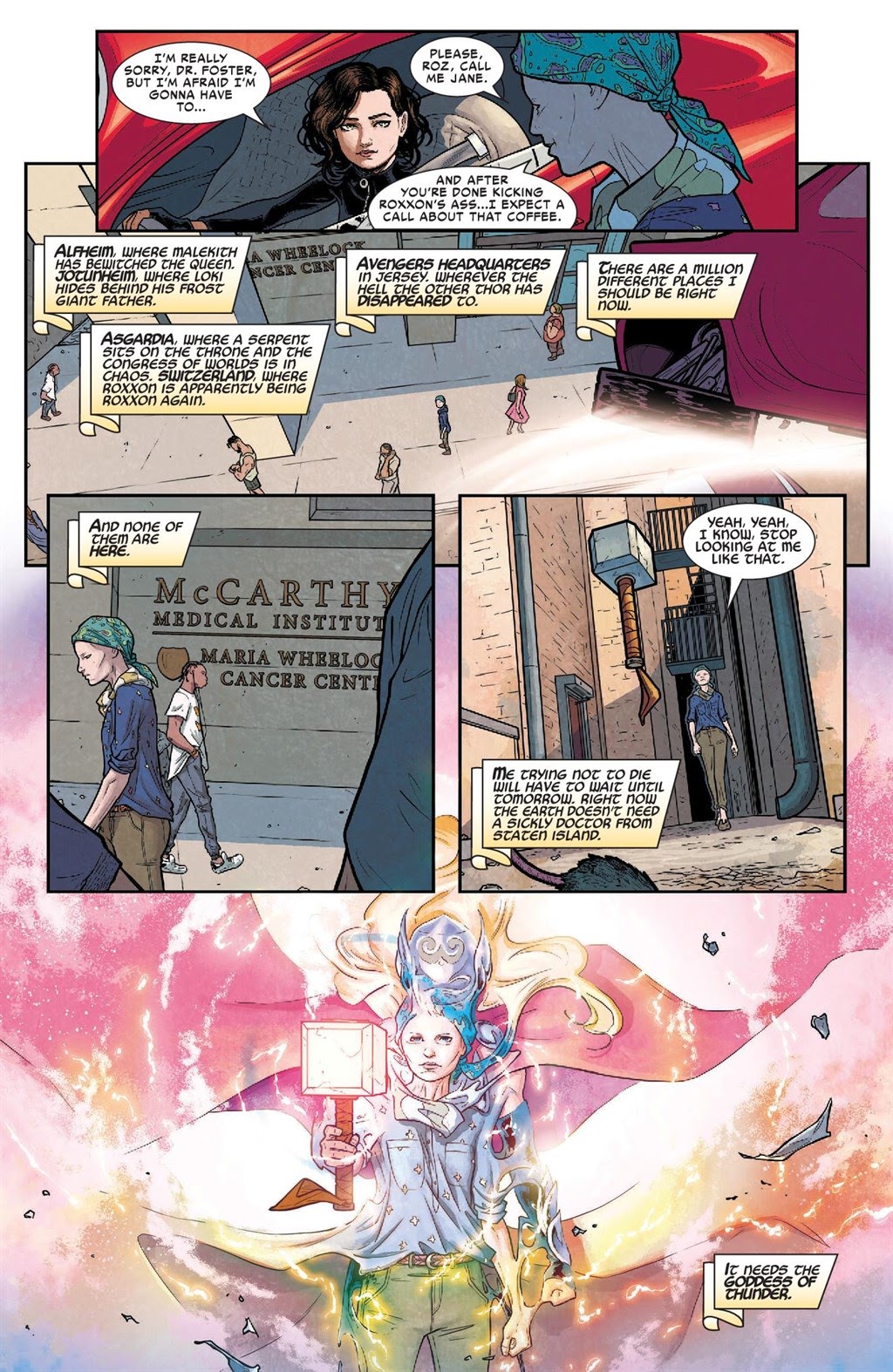 Read online Jane Foster: The Saga of the Mighty Thor comic -  Issue # TPB (Part 4) - 8