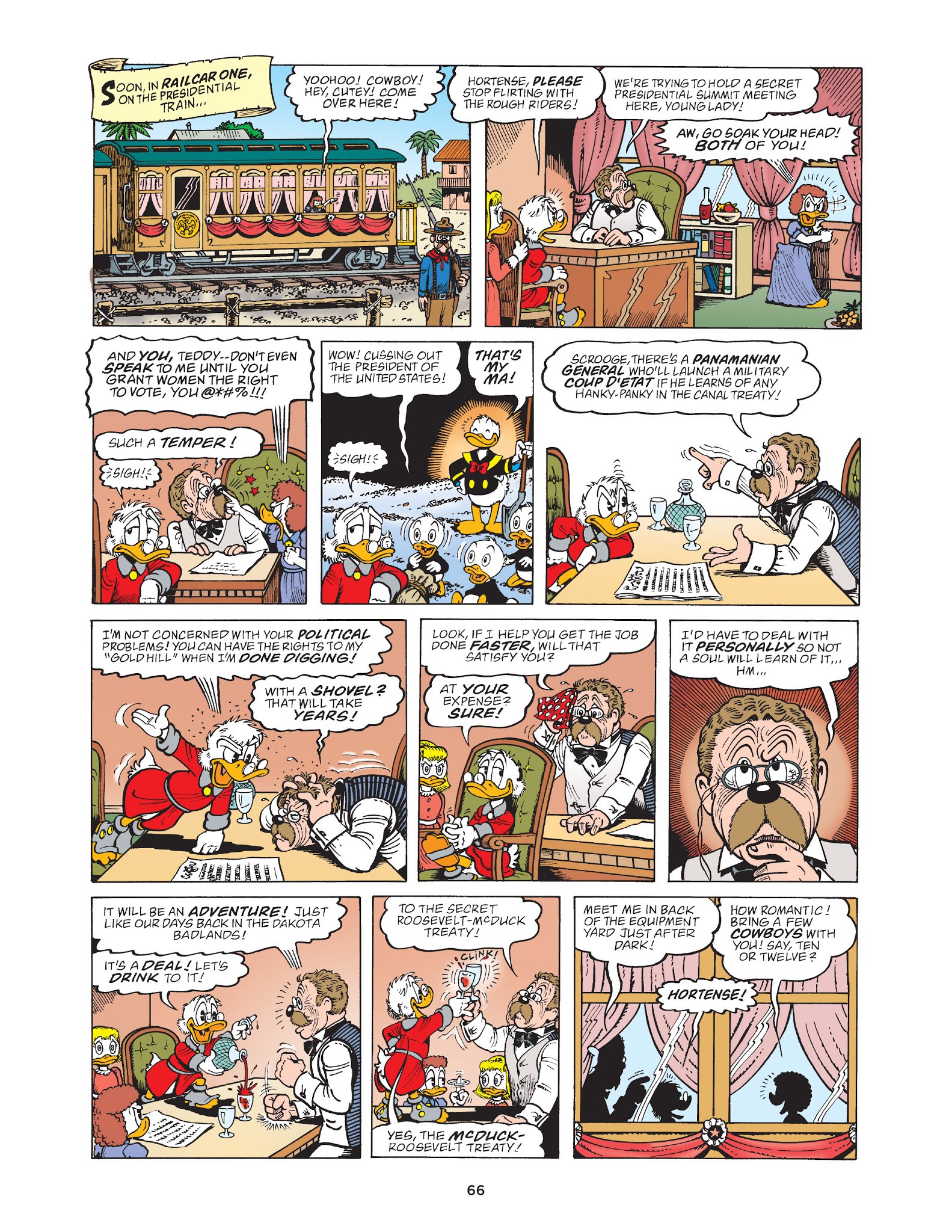 Read online Walt Disney Uncle Scrooge and Donald Duck: The Don Rosa Library comic -  Issue # TPB 9 (Part 1) - 67