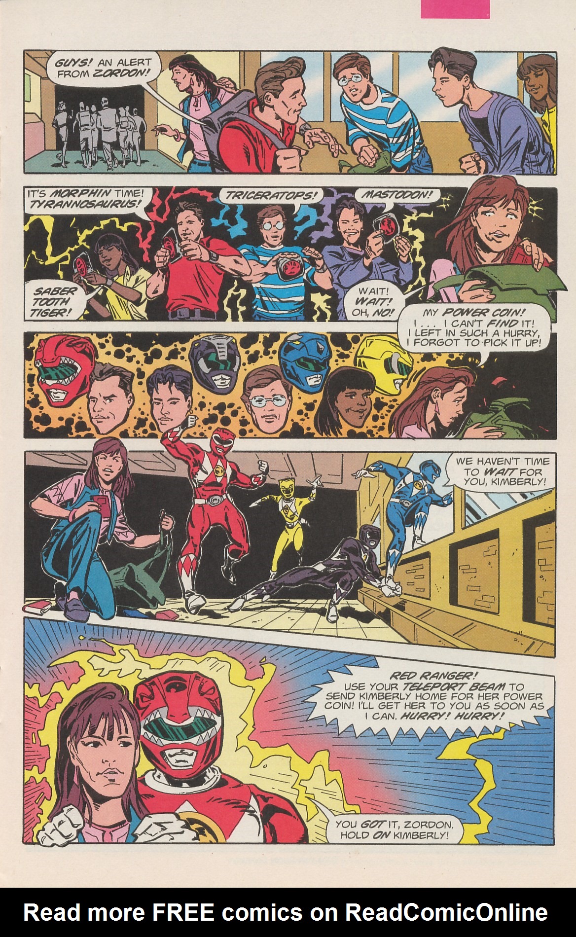 Read online Saban's Mighty Morphin Power Rangers (1994) comic -  Issue #3 - 11