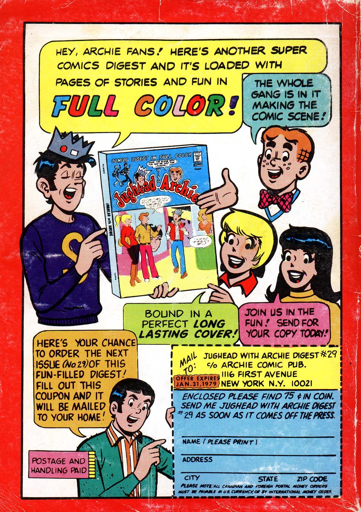 Read online Archie Digest Magazine comic -  Issue #32 - 146