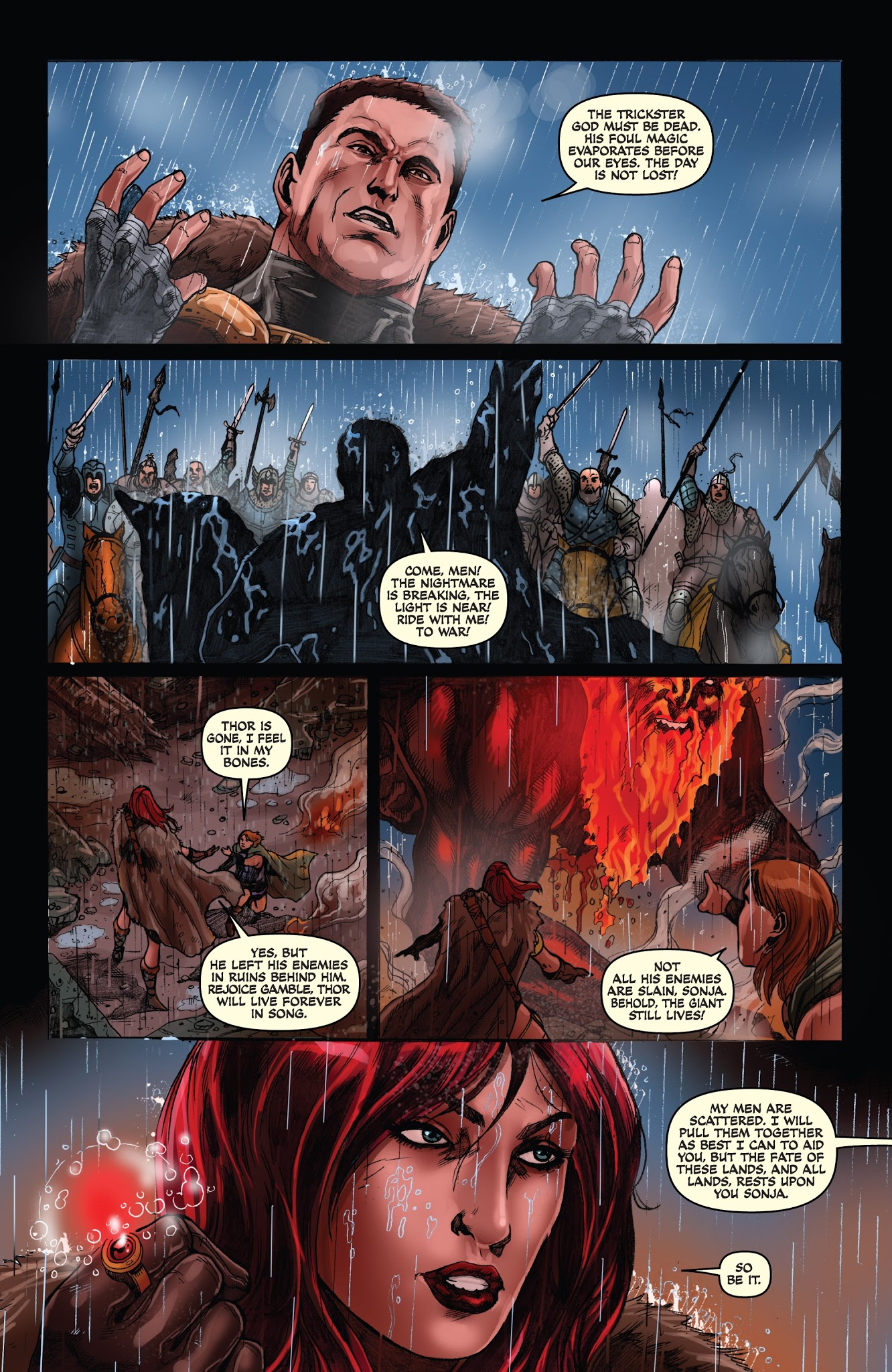 Read online Red Sonja: Revenge of the Gods comic -  Issue #5 - 18