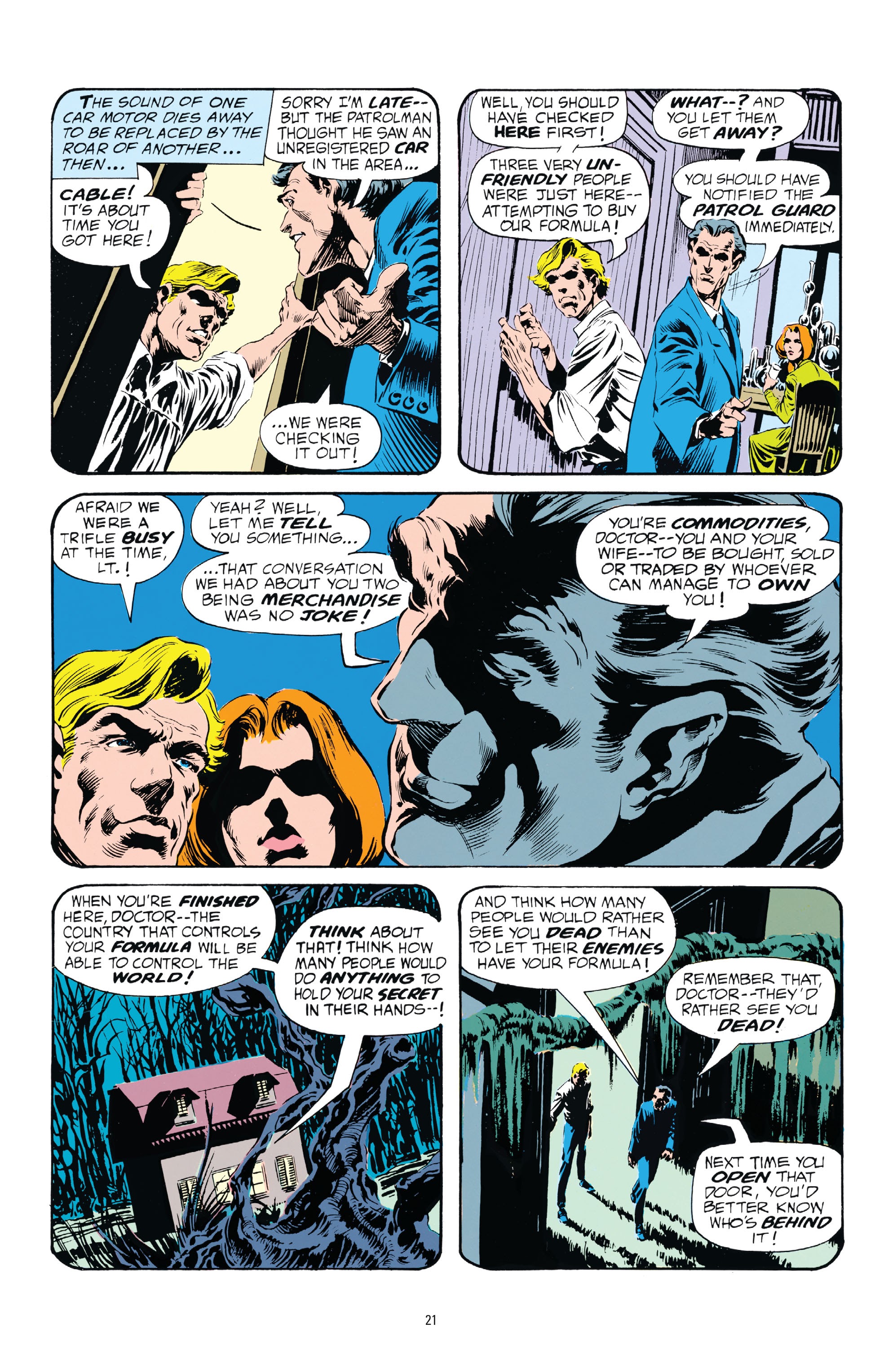 Read online Swamp Thing: The Bronze Age comic -  Issue # TPB 1 (Part 1) - 21