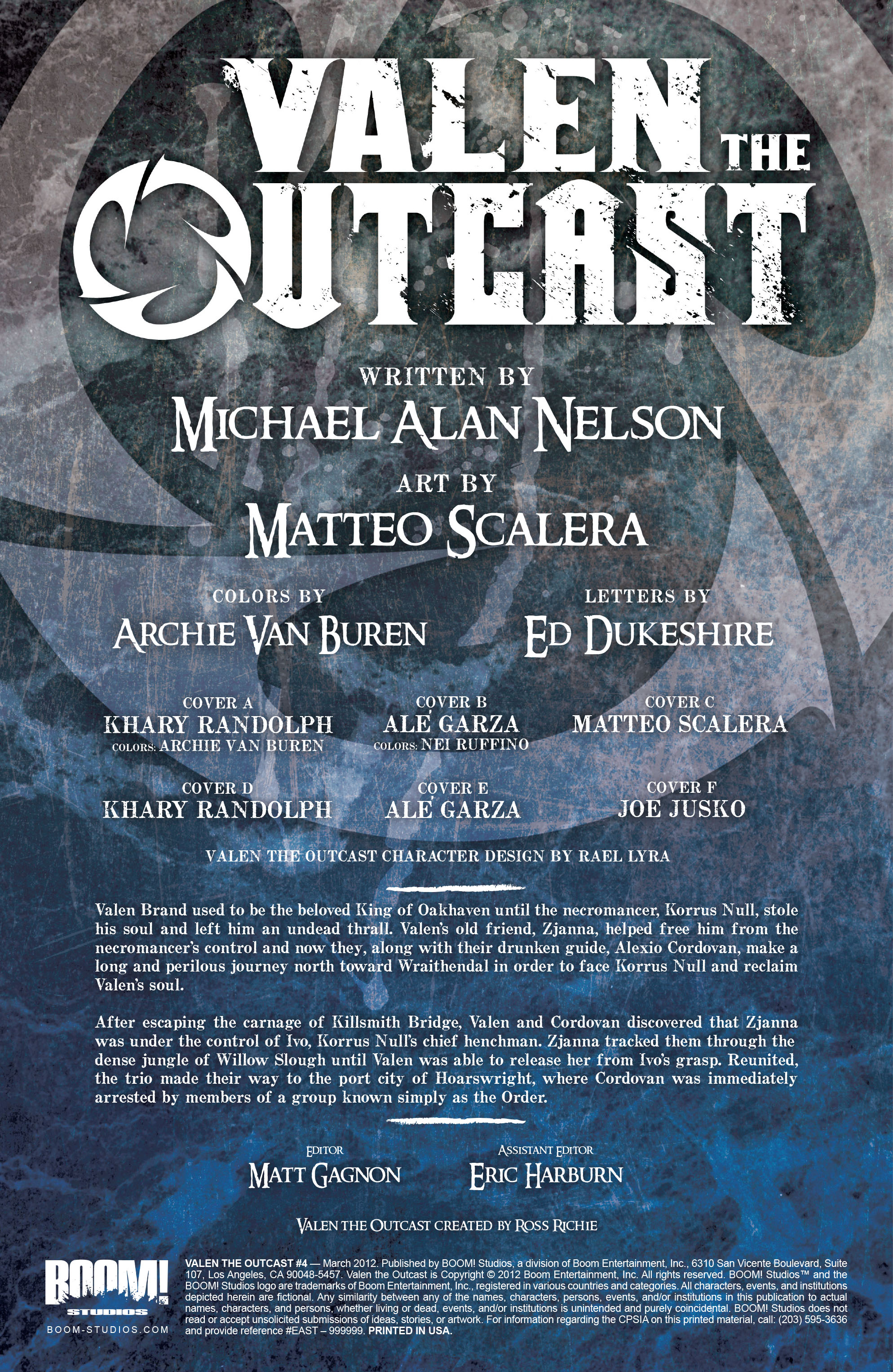 Read online Valen the Outcast comic -  Issue #4 - 7