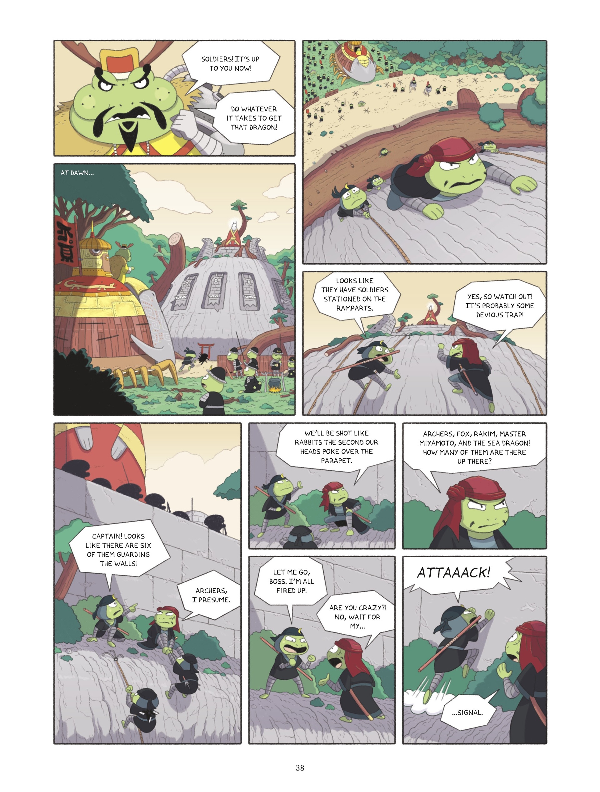 Read online Menji and the Ruins of Mount Mystery comic -  Issue # Full - 38