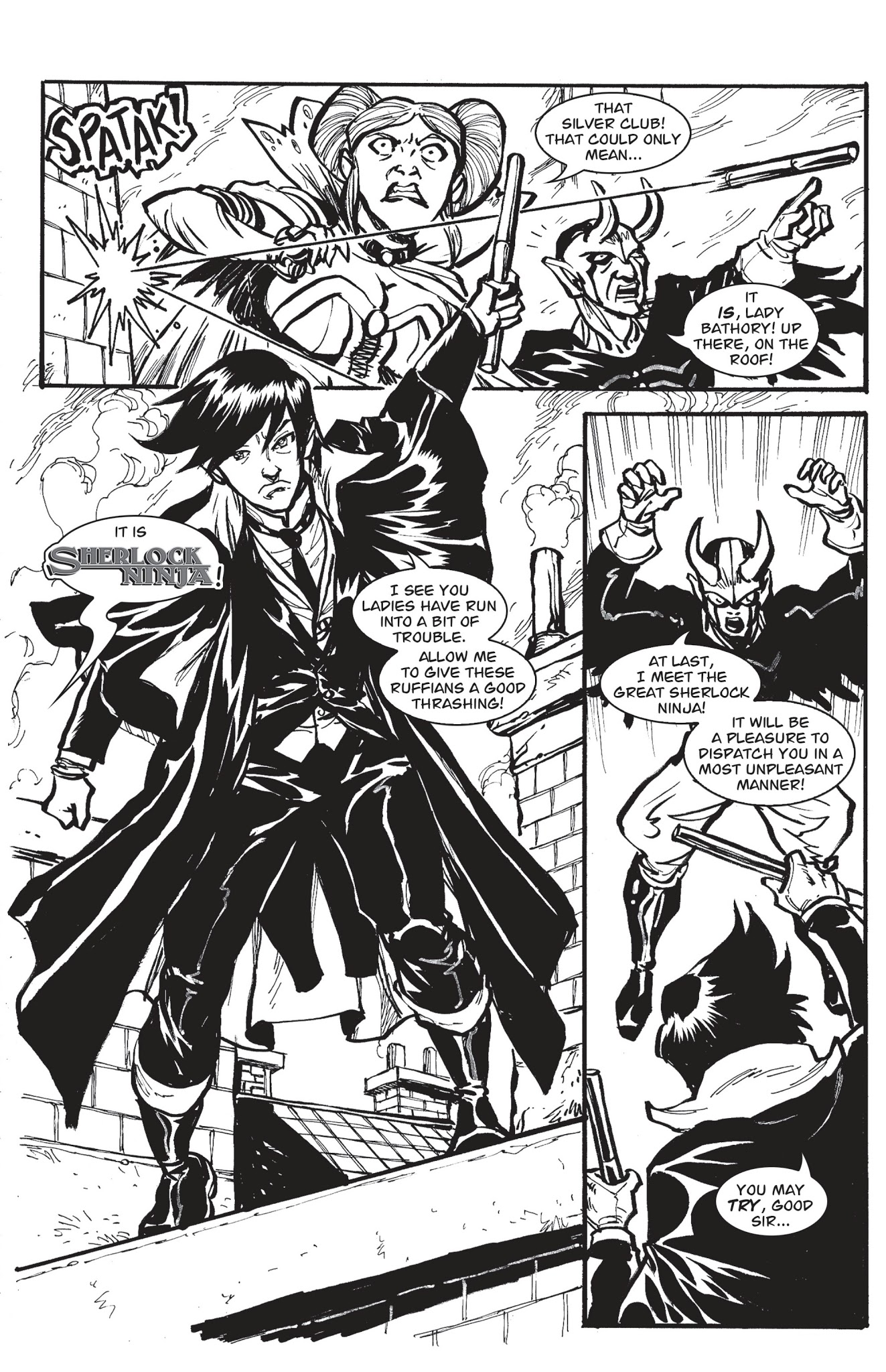 Read online The Steam League comic -  Issue #1 - 7