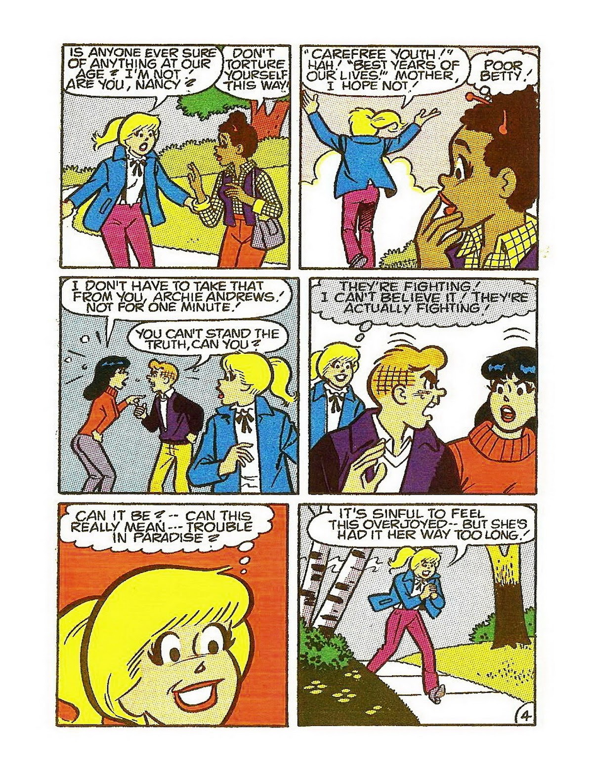 Read online Archie's Double Digest Magazine comic -  Issue #56 - 124