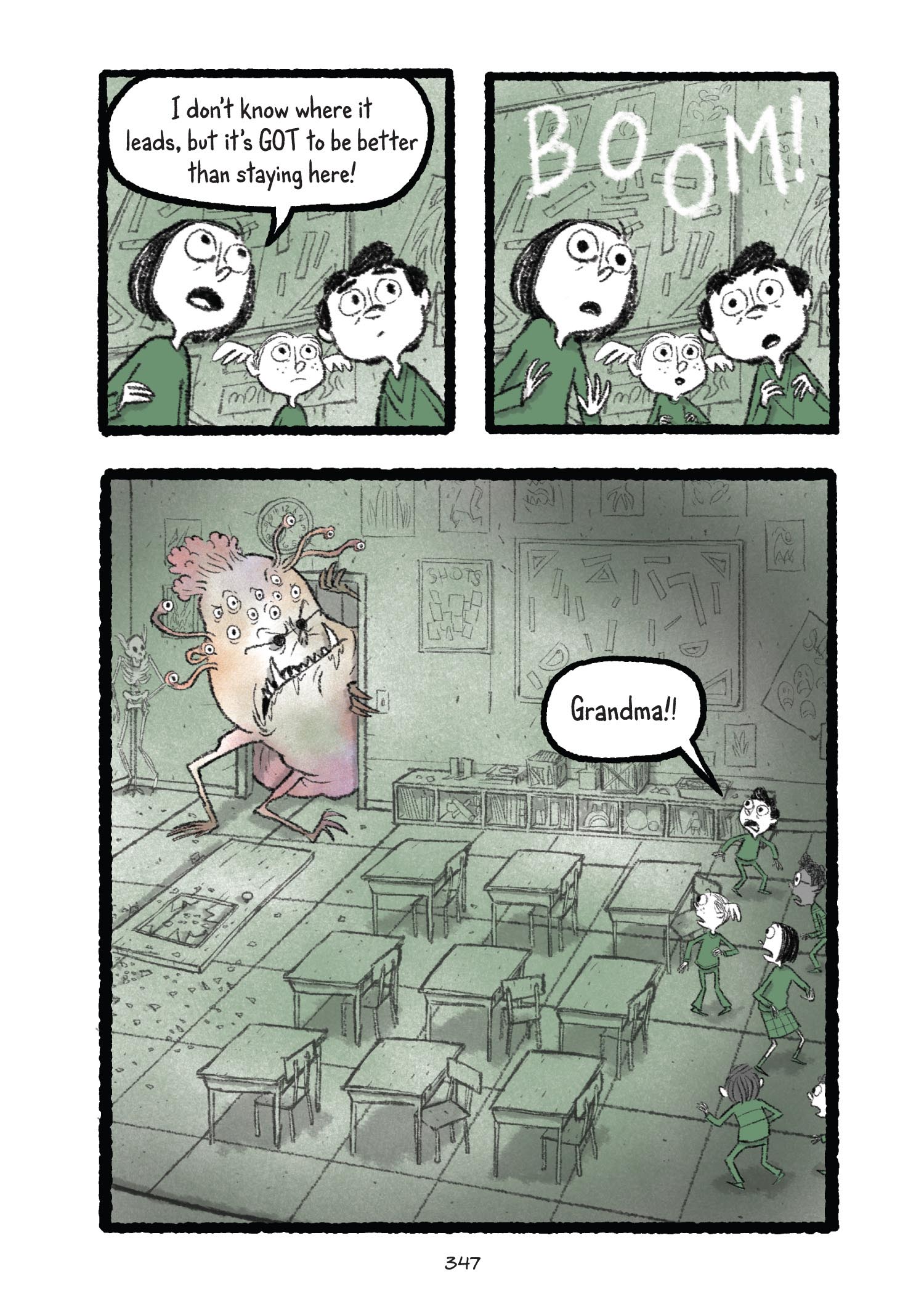 Read online Eerie Tales from the School of Screams comic -  Issue # TPB (Part 4) - 52