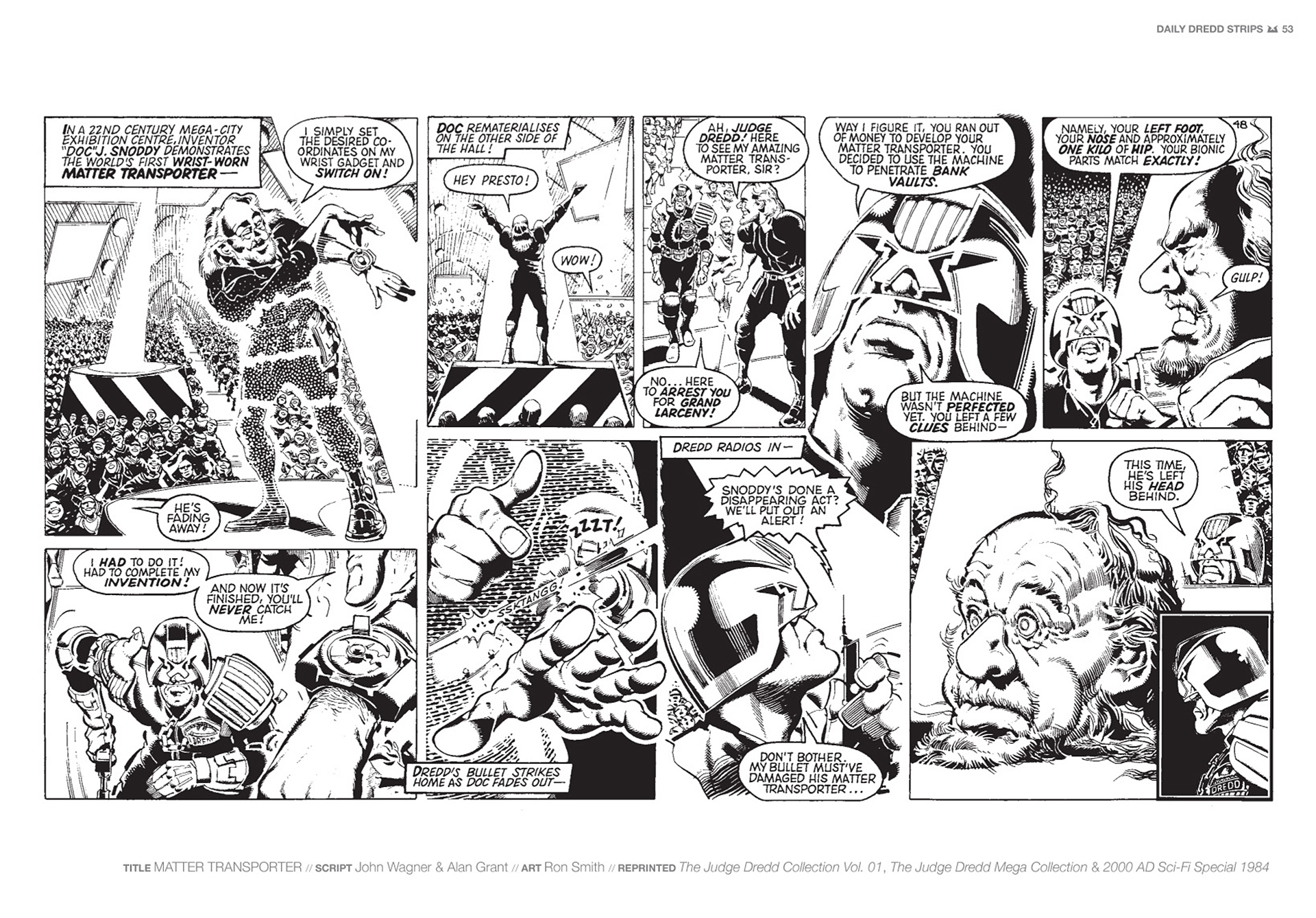 Read online Judge Dredd: The Daily Dredds comic -  Issue # TPB 1 - 56