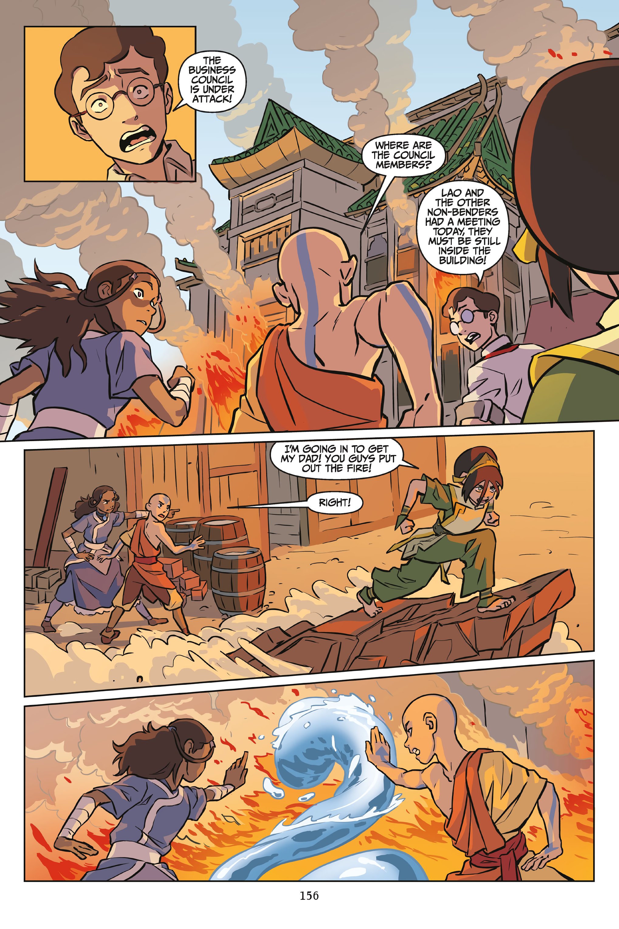 Read online Nickelodeon Avatar: The Last Airbender - Imbalance comic -  Issue # _Omnibus (Part 2) - 57
