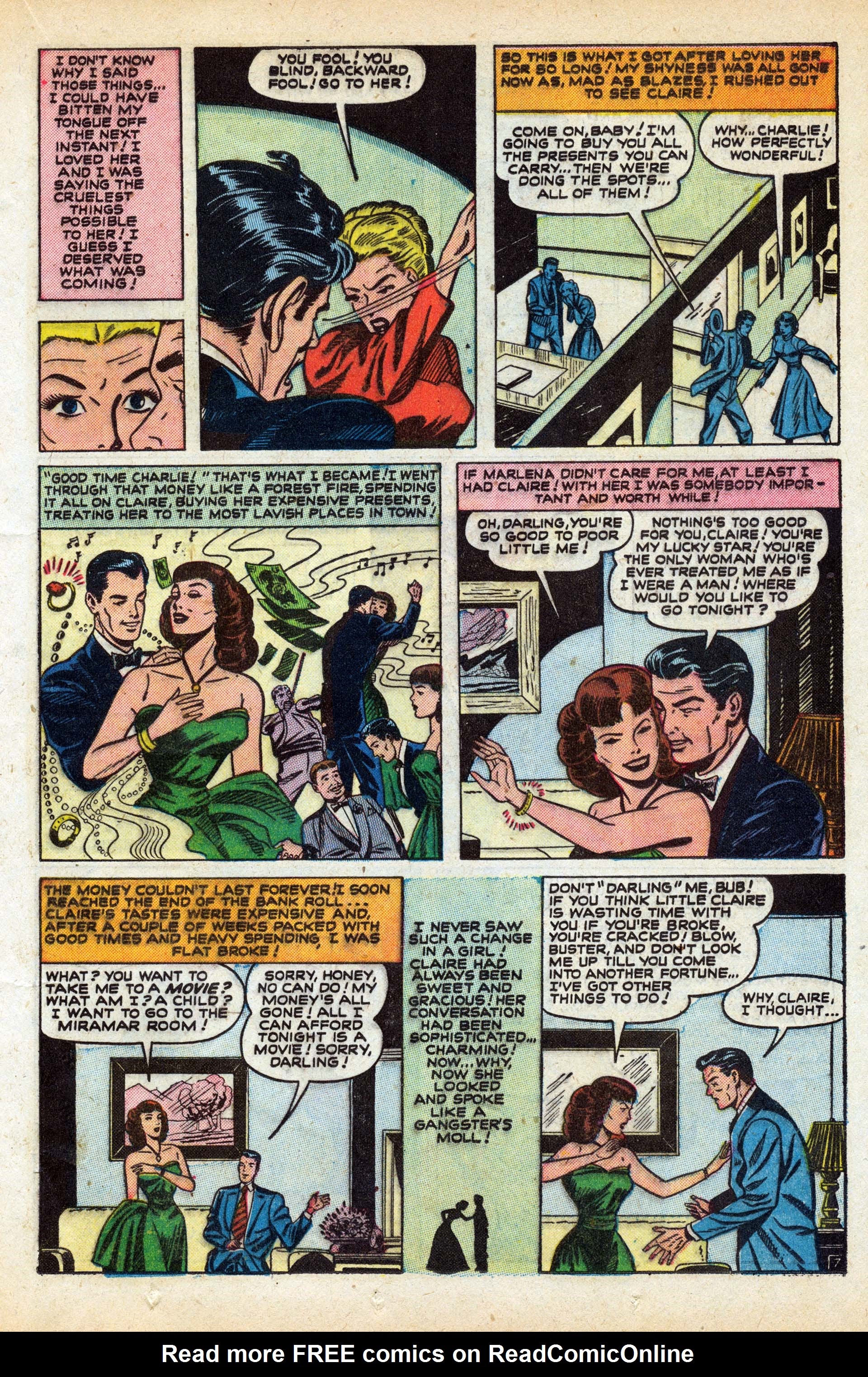 Read online Love Romances comic -  Issue #12 - 21