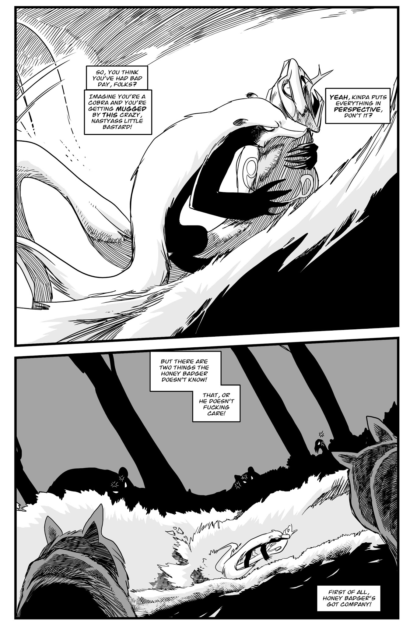 Read online Honey Badger comic -  Issue # Full - 18