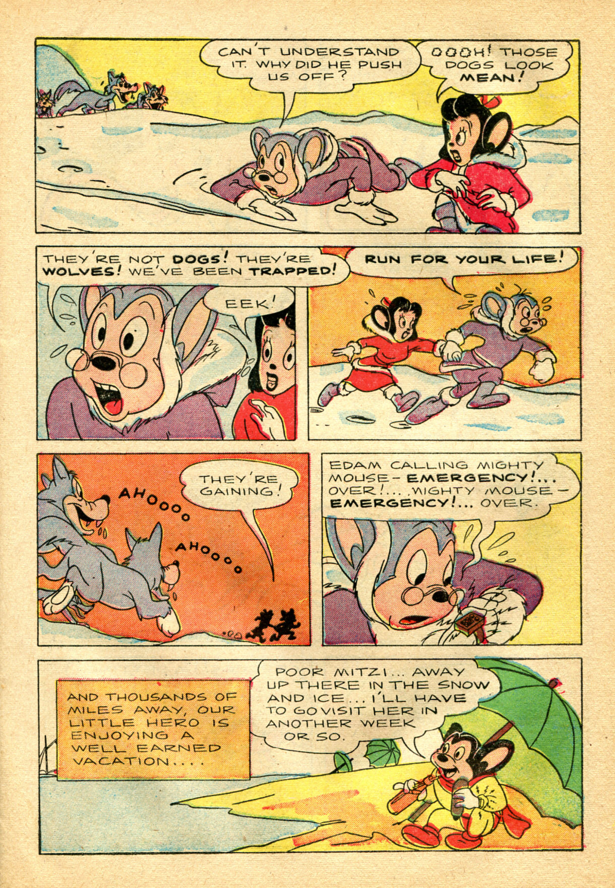 Read online Paul Terry's Mighty Mouse Comics comic -  Issue #43 - 23