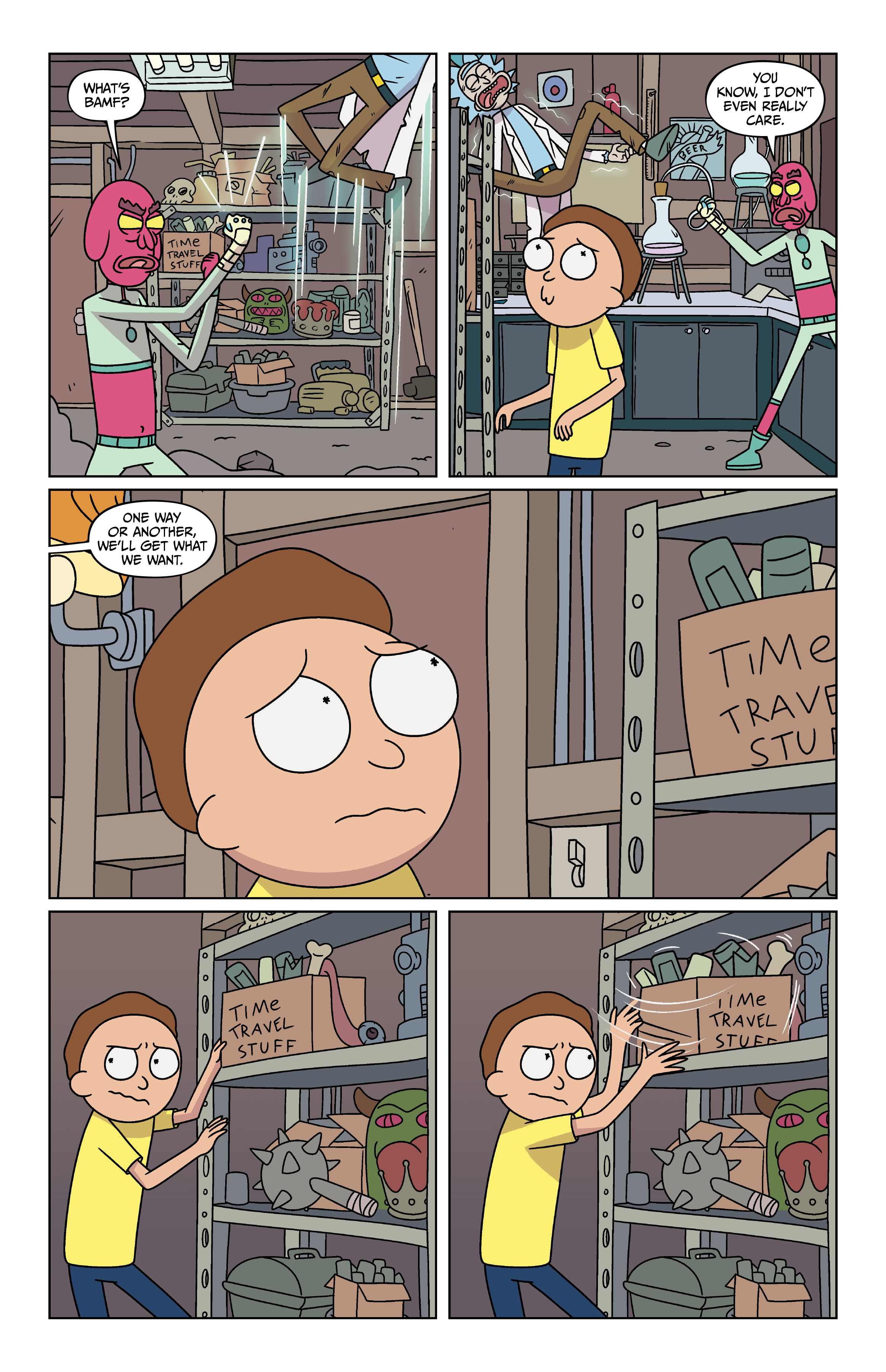 Read online Rick and Morty comic -  Issue # (2015) _Deluxe Edition 7 (Part 1) - 42