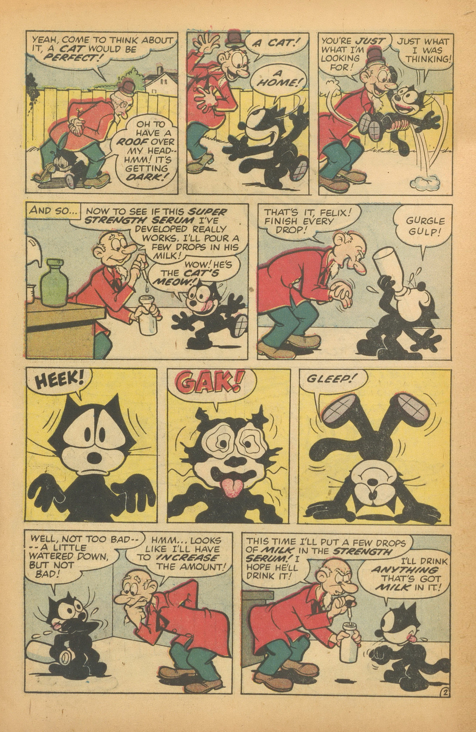 Read online Felix the Cat (1955) comic -  Issue #63 - 6