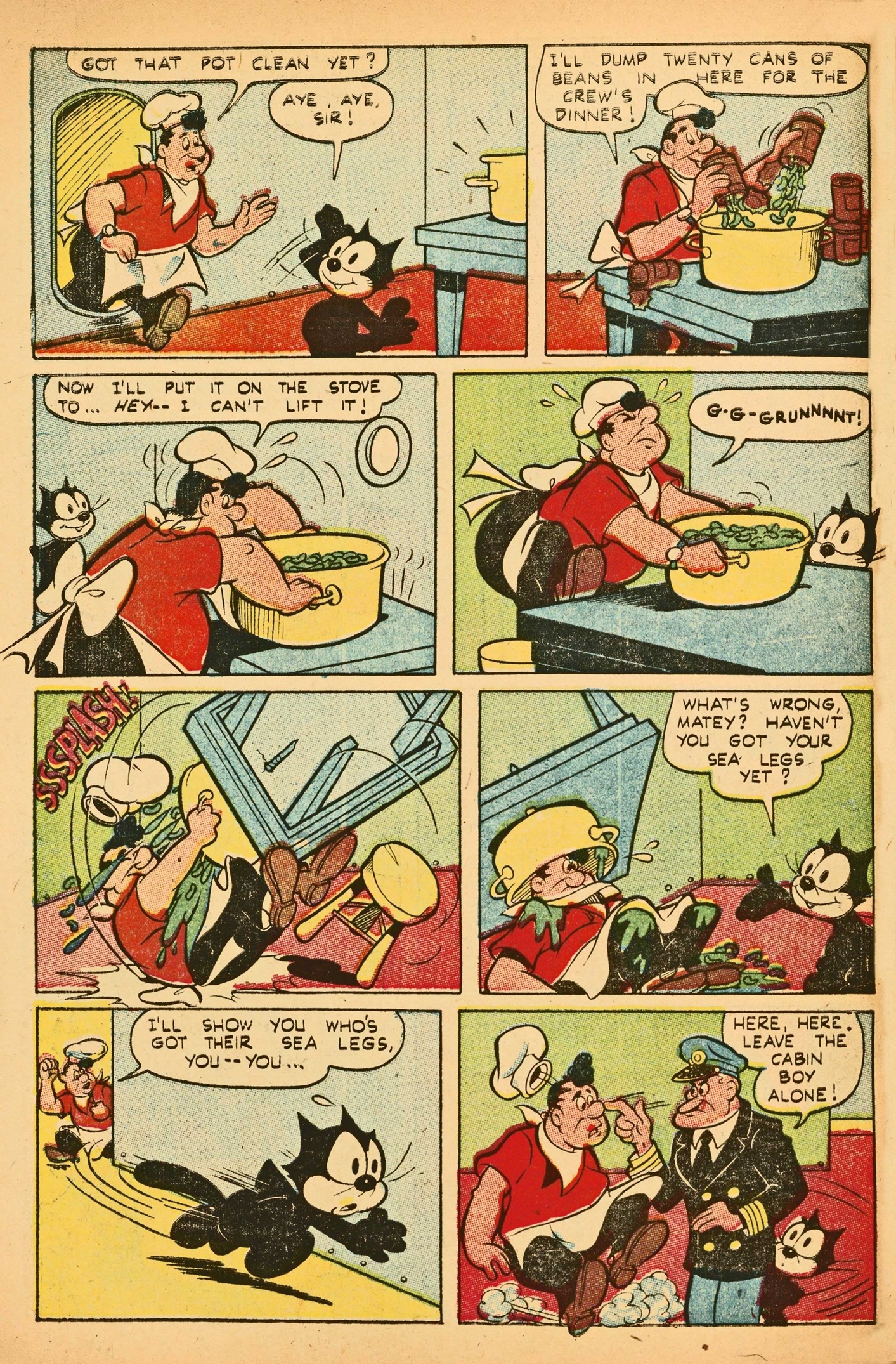 Read online Felix the Cat (1951) comic -  Issue #34 - 6