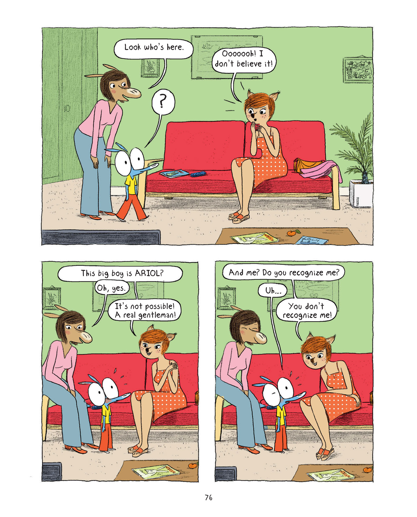 Read online Ariol comic -  Issue # TPB 5 - 78