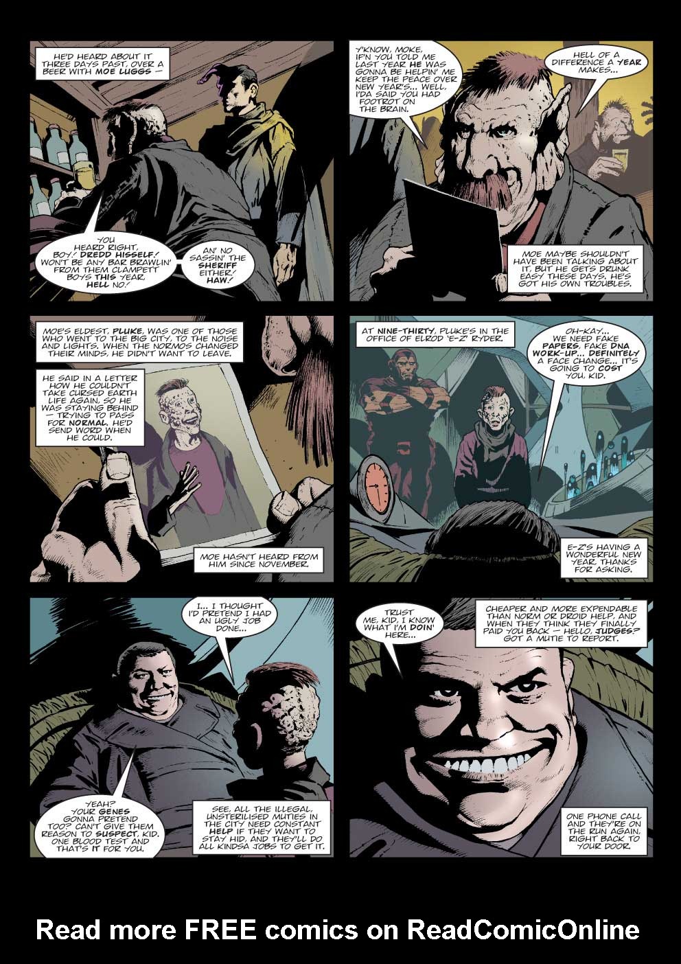 Read online Judge Dredd Megazine (Vol. 5) comic -  Issue #292 - 6