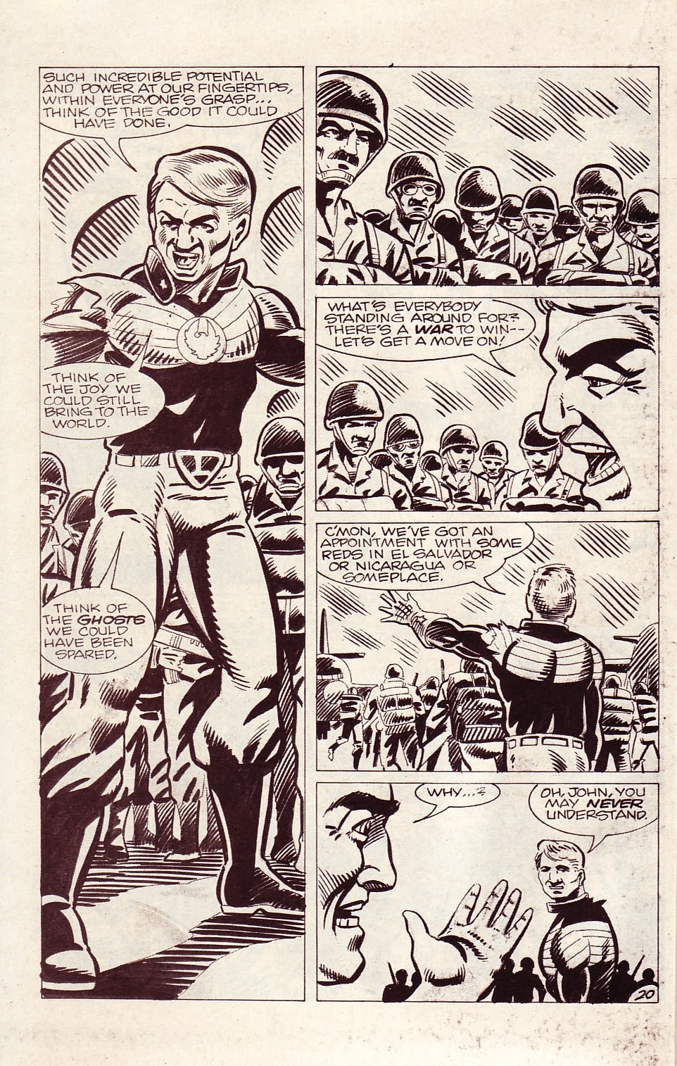 Read online Liberator (1987) comic -  Issue #6 - 22