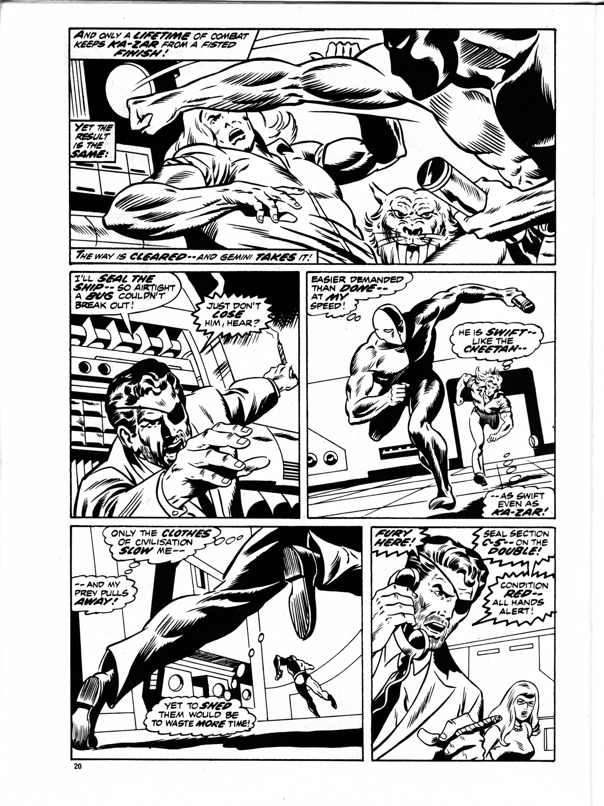 Read online Planet of the Apes (1974) comic -  Issue #68 - 20