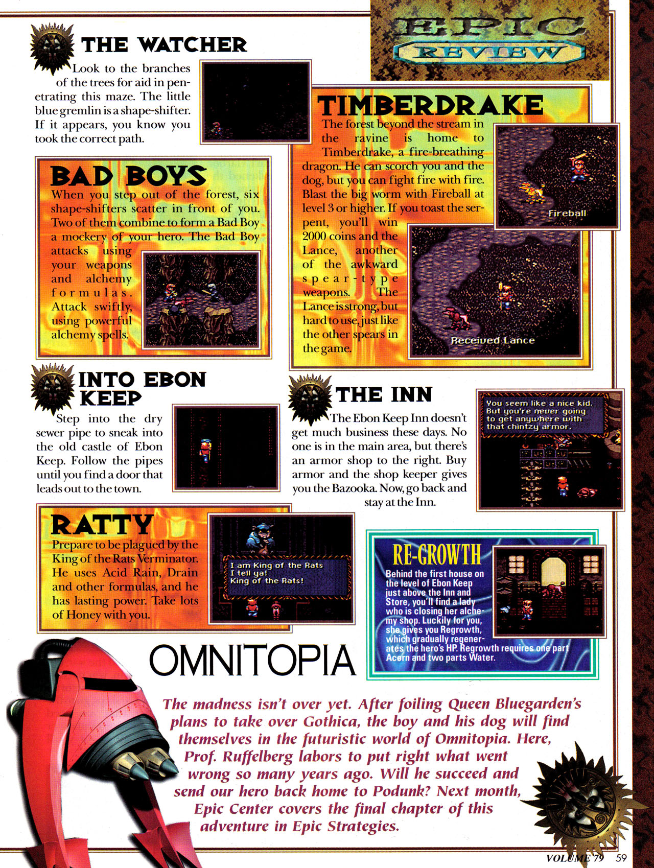 Read online Nintendo Power comic -  Issue #79 - 66