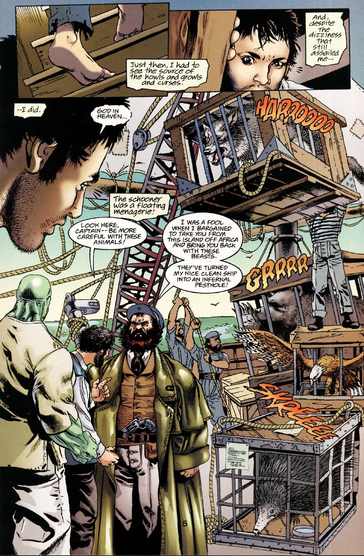 Read online JLA: The Island of Doctor Moreau comic -  Issue # Full - 7