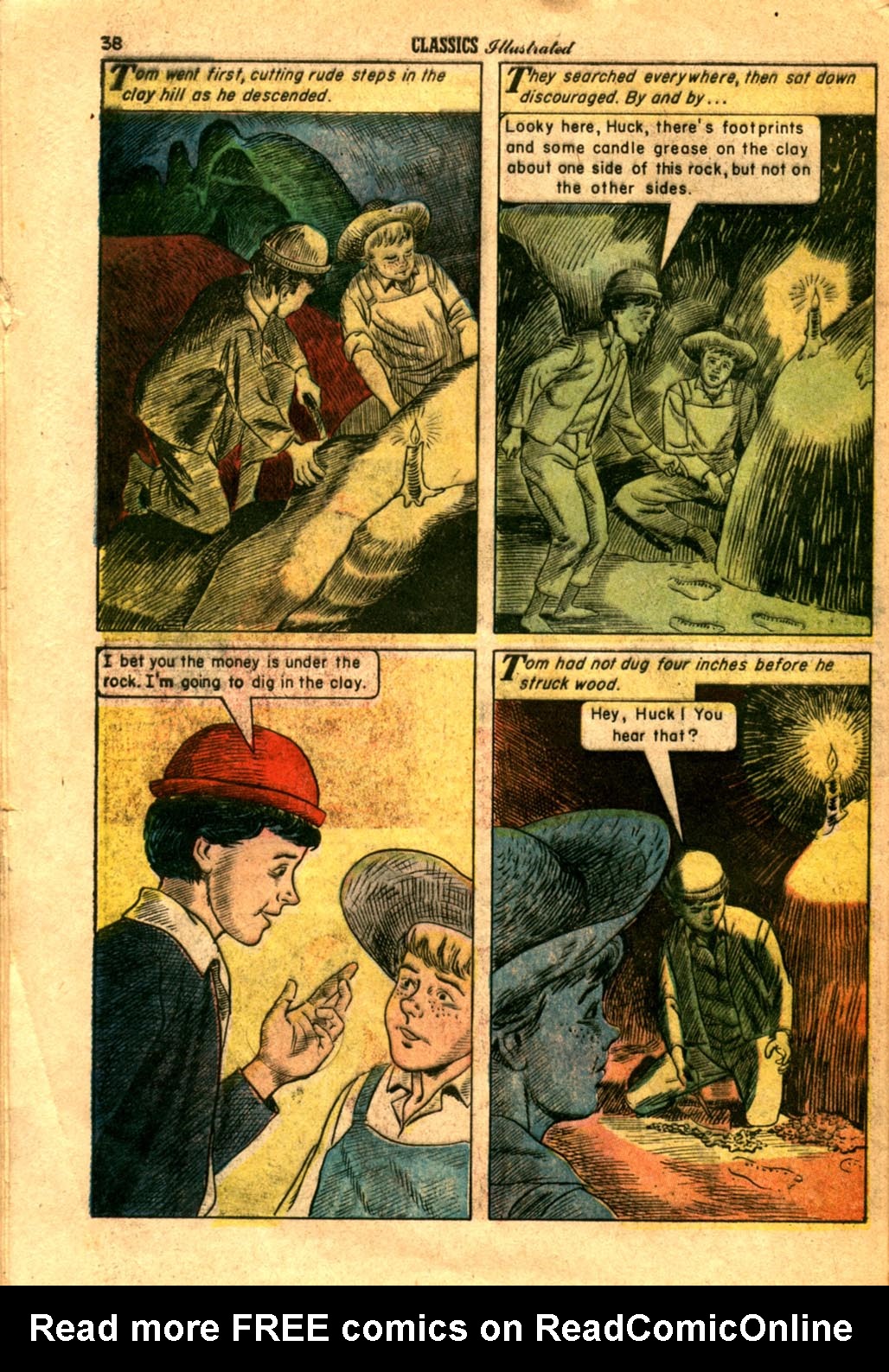 Read online Classics Illustrated comic -  Issue #50 - 40