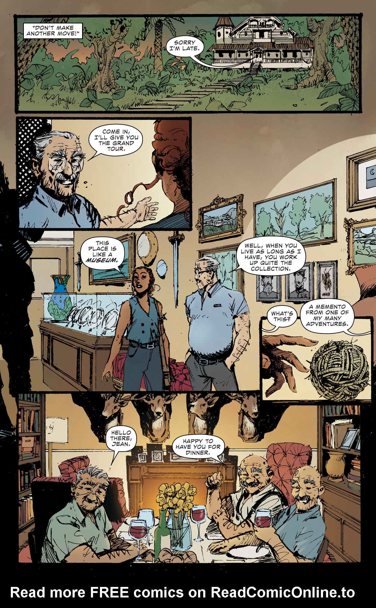 Read online Dark Spaces: Good Deeds comic -  Issue #5 - 8