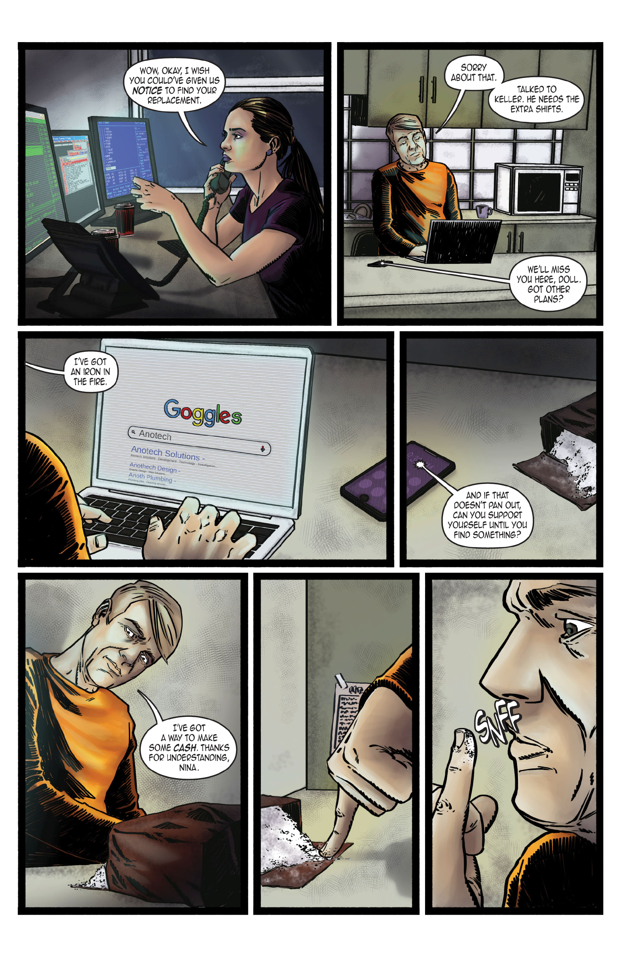 Read online Hindsight comic -  Issue #5 - 14
