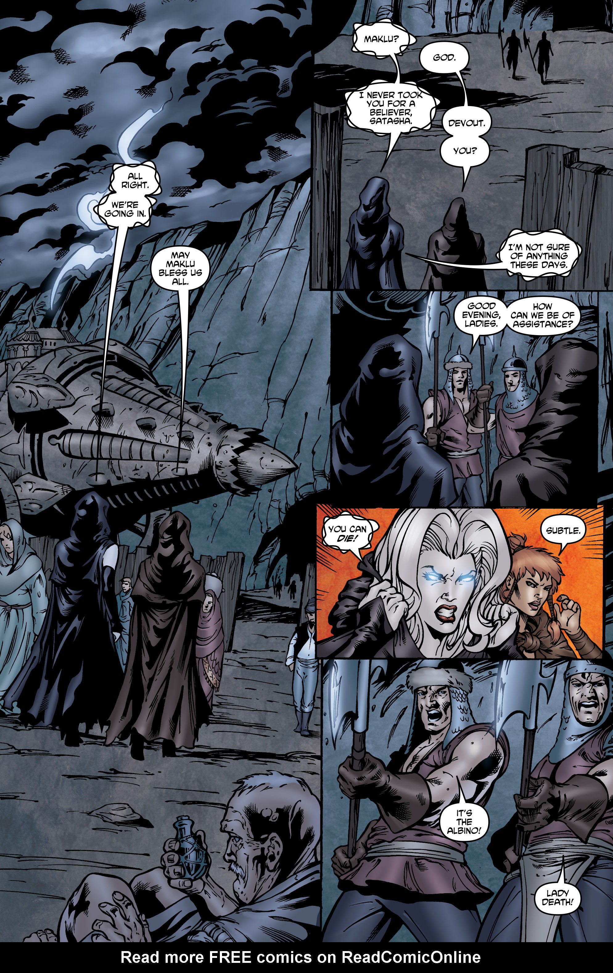 Read online Lady Death Origins comic -  Issue #7 - 5