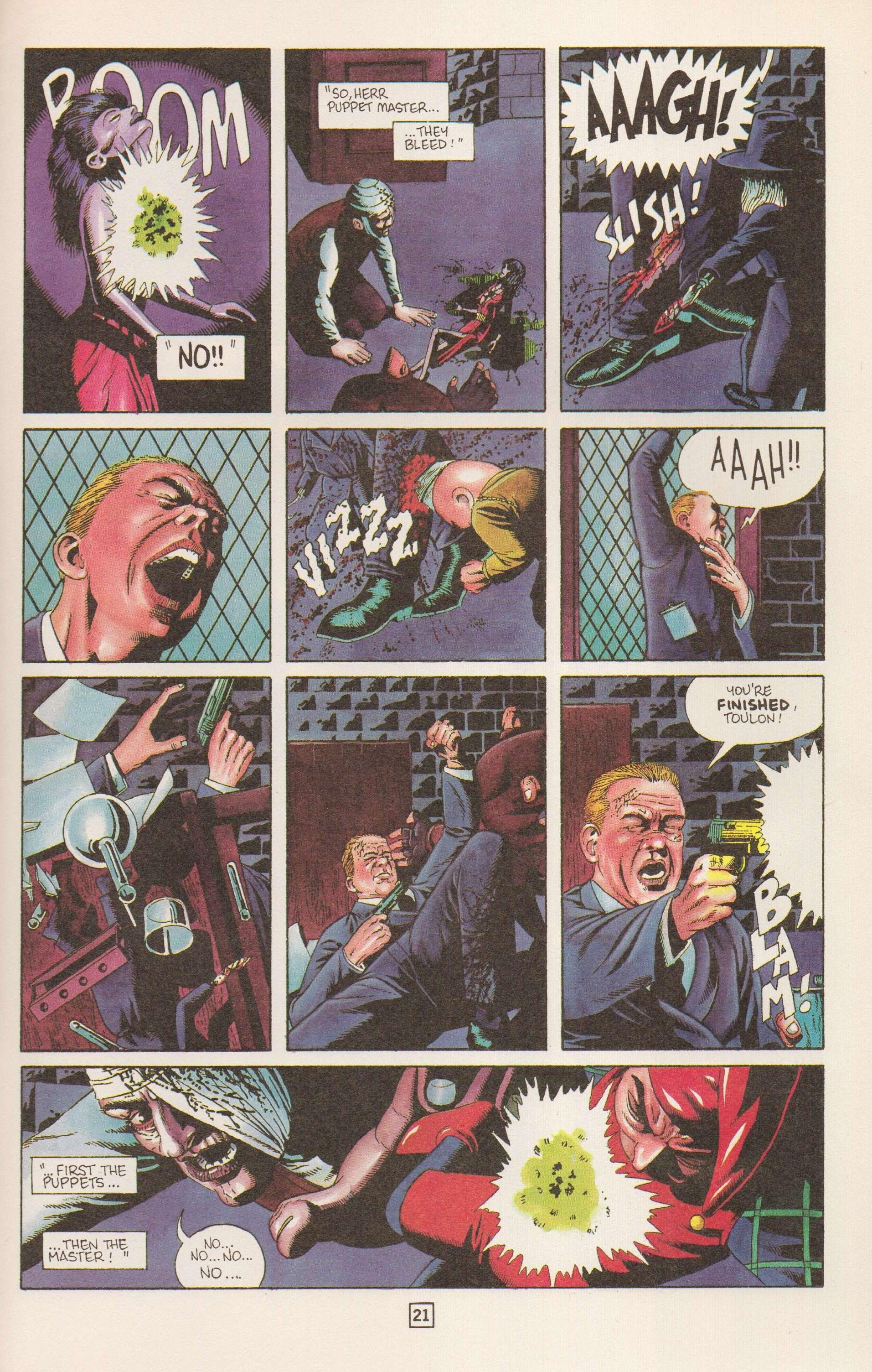 Read online Puppet Master (1990) comic -  Issue #4 - 23