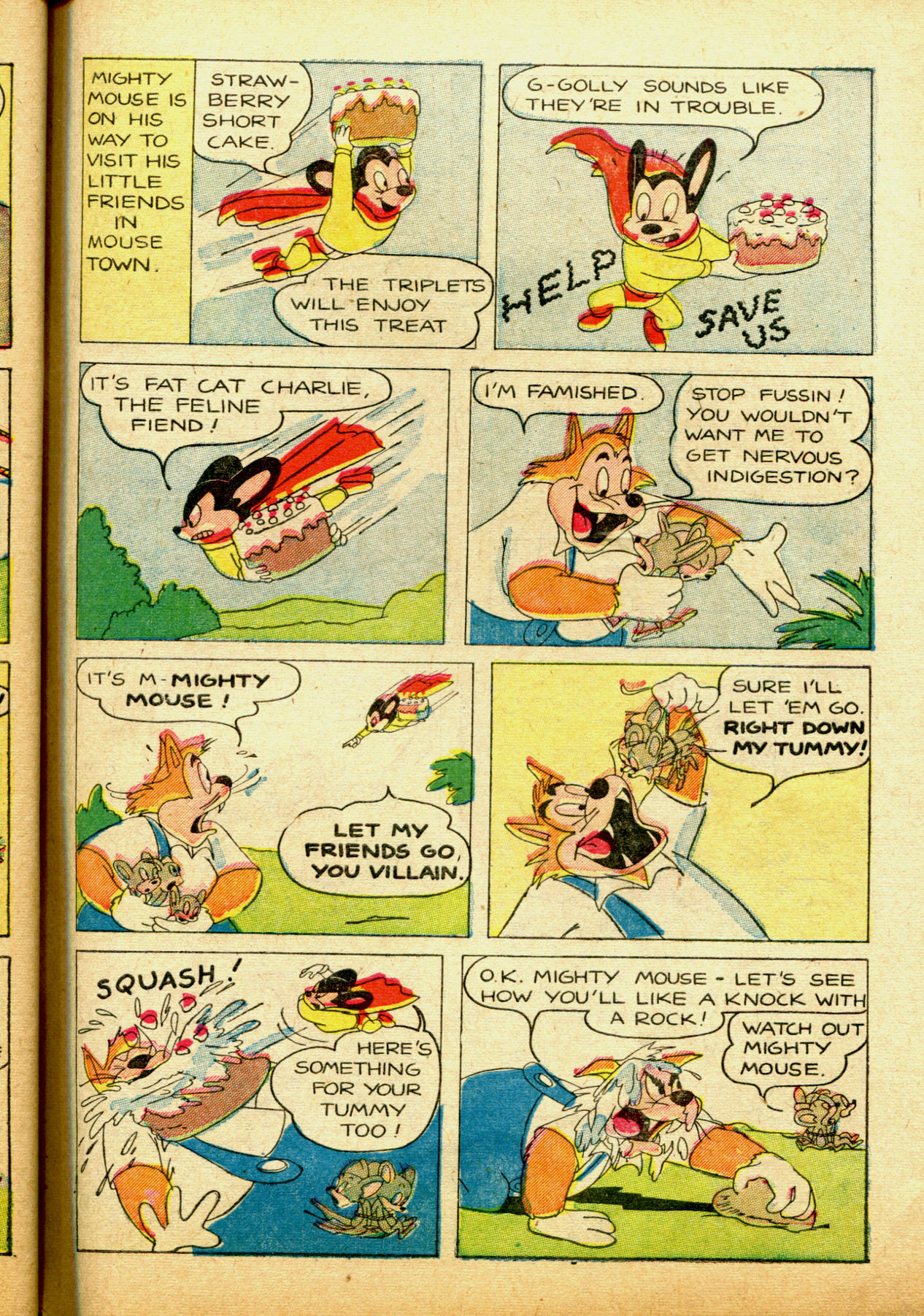 Read online Paul Terry's Mighty Mouse Comics comic -  Issue #39 - 95
